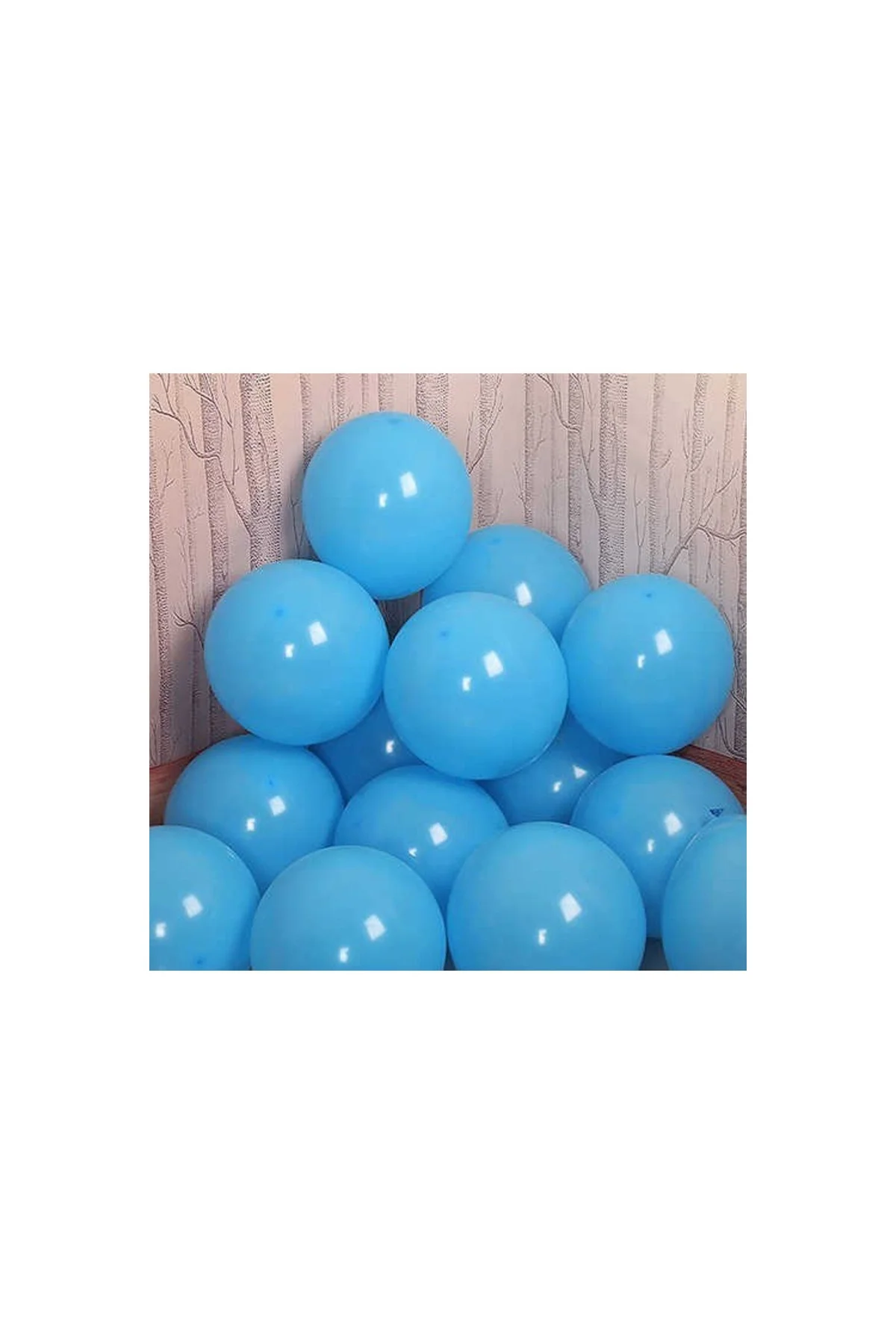 Mavi Gold Krom Zincir Balon Seti - PAZARIZ Görsel 7