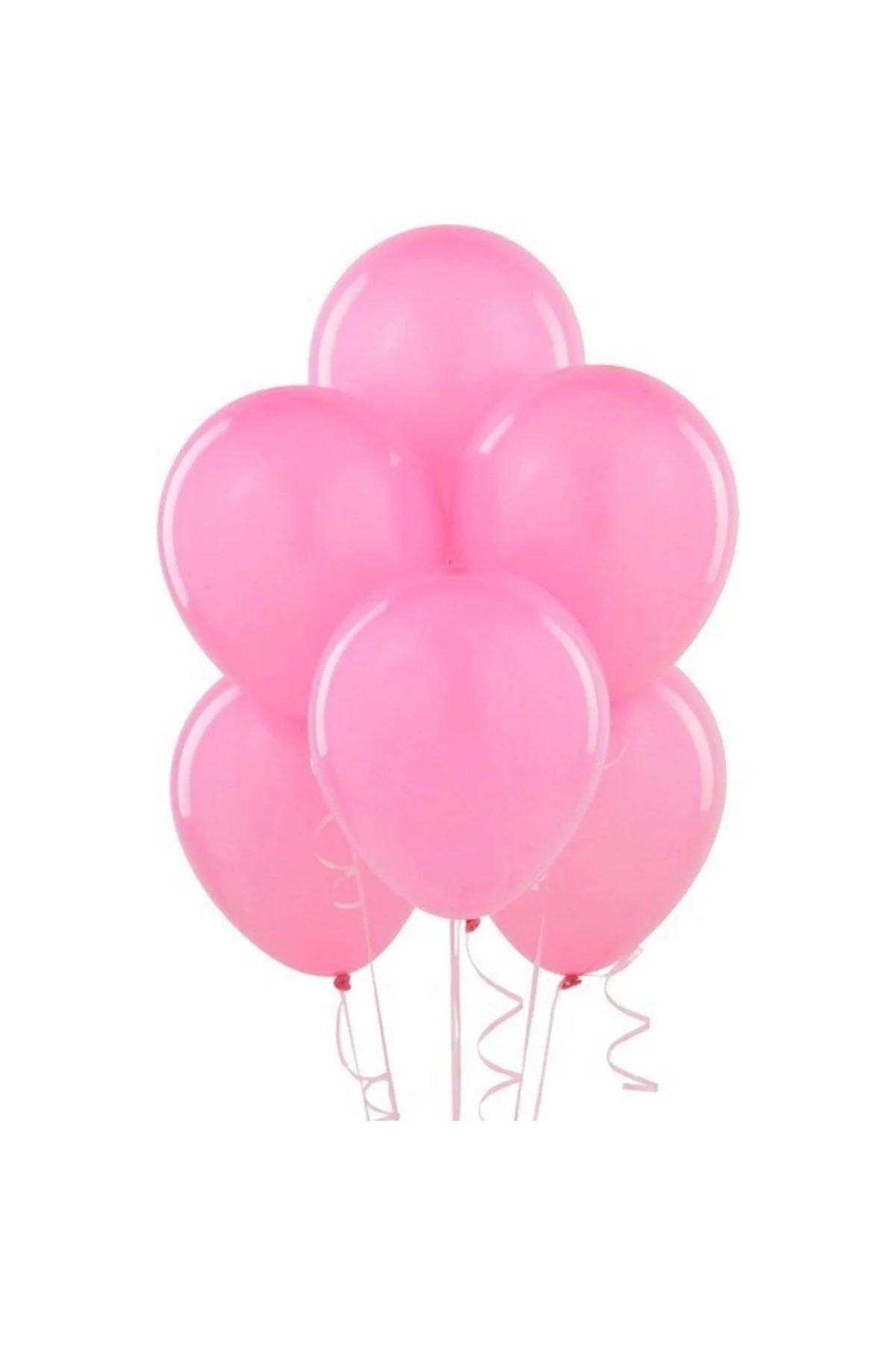 Pembe Metalik Balon