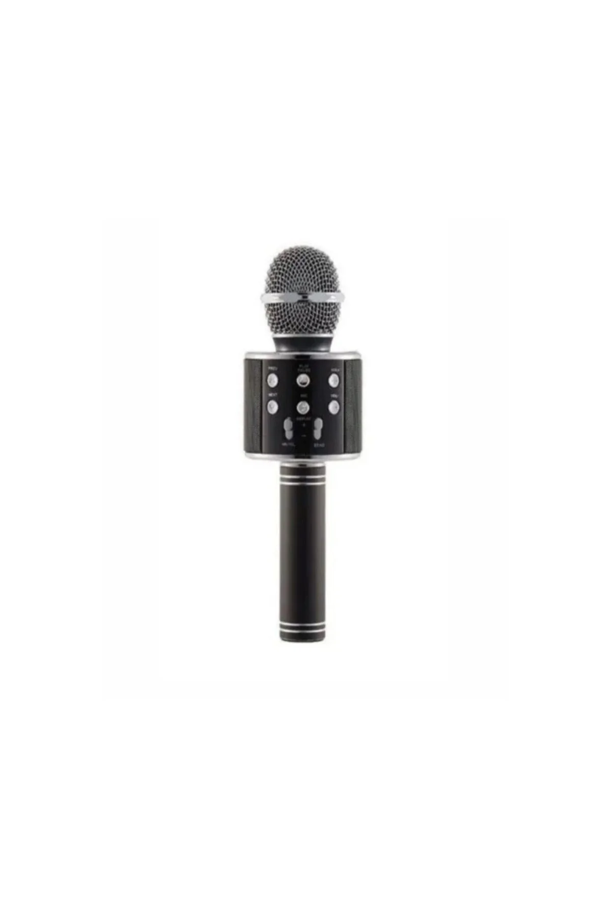 Ws-858 Karaoke Mikrofon Bluetooth, Usb, Hafıza Kartı Ve Aux Girişli Siyah &amp