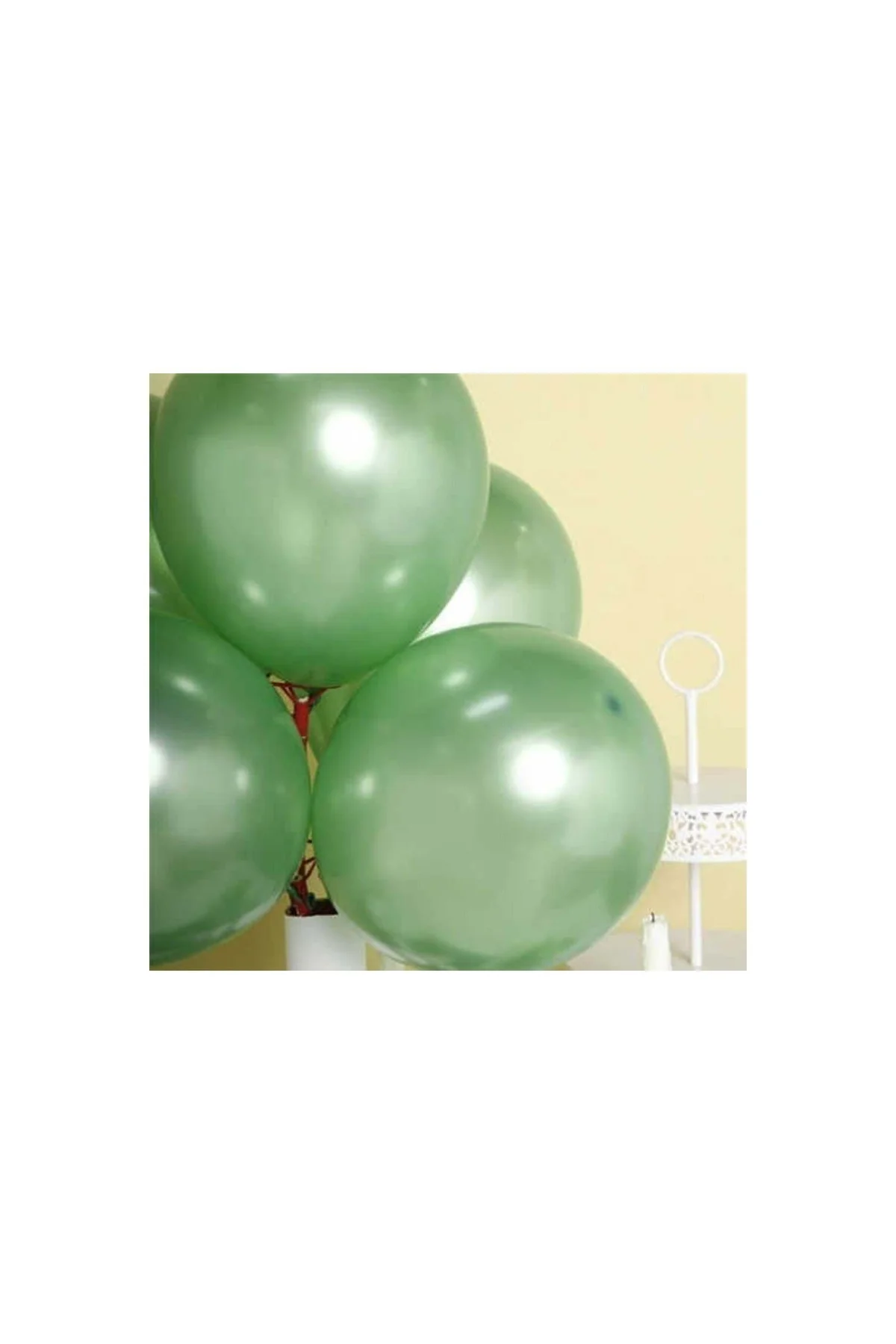 Yeşil Gold Zincir Balon Seti - PAZARIZ Görsel 4