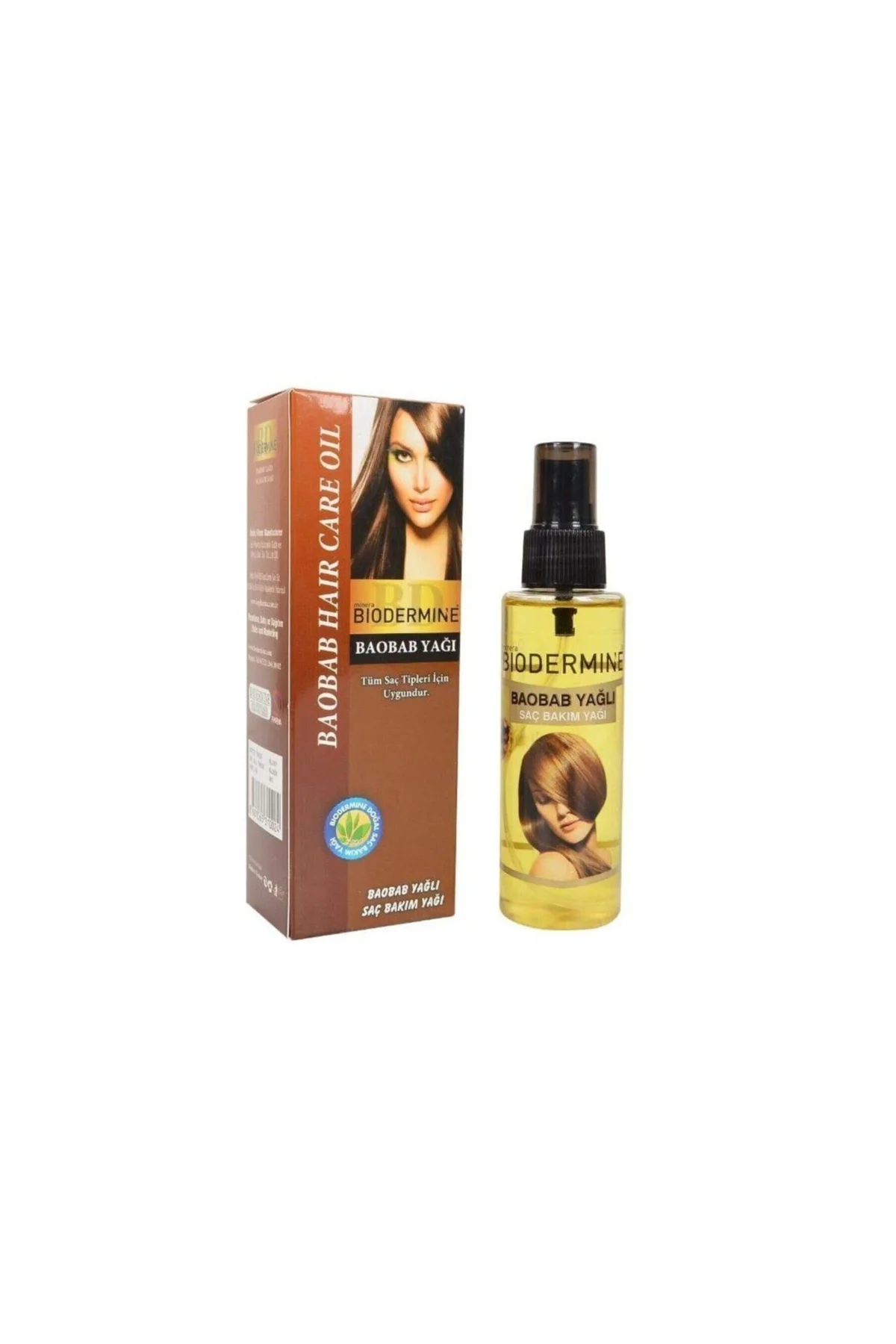 Biodermine Baobab Saç Bakım Yağı 100 Ml + Ice Roller - PAZARIZ Görsel 2