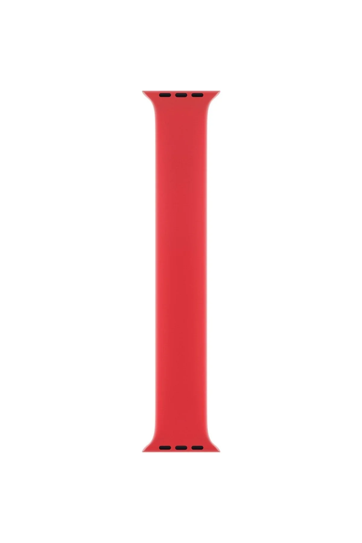 Apple Watch Uyumluseries 8 41mm Kordon, Silicone Elastic Band (size, 135mm) Kırmızı - PAZARIZ Görsel 2