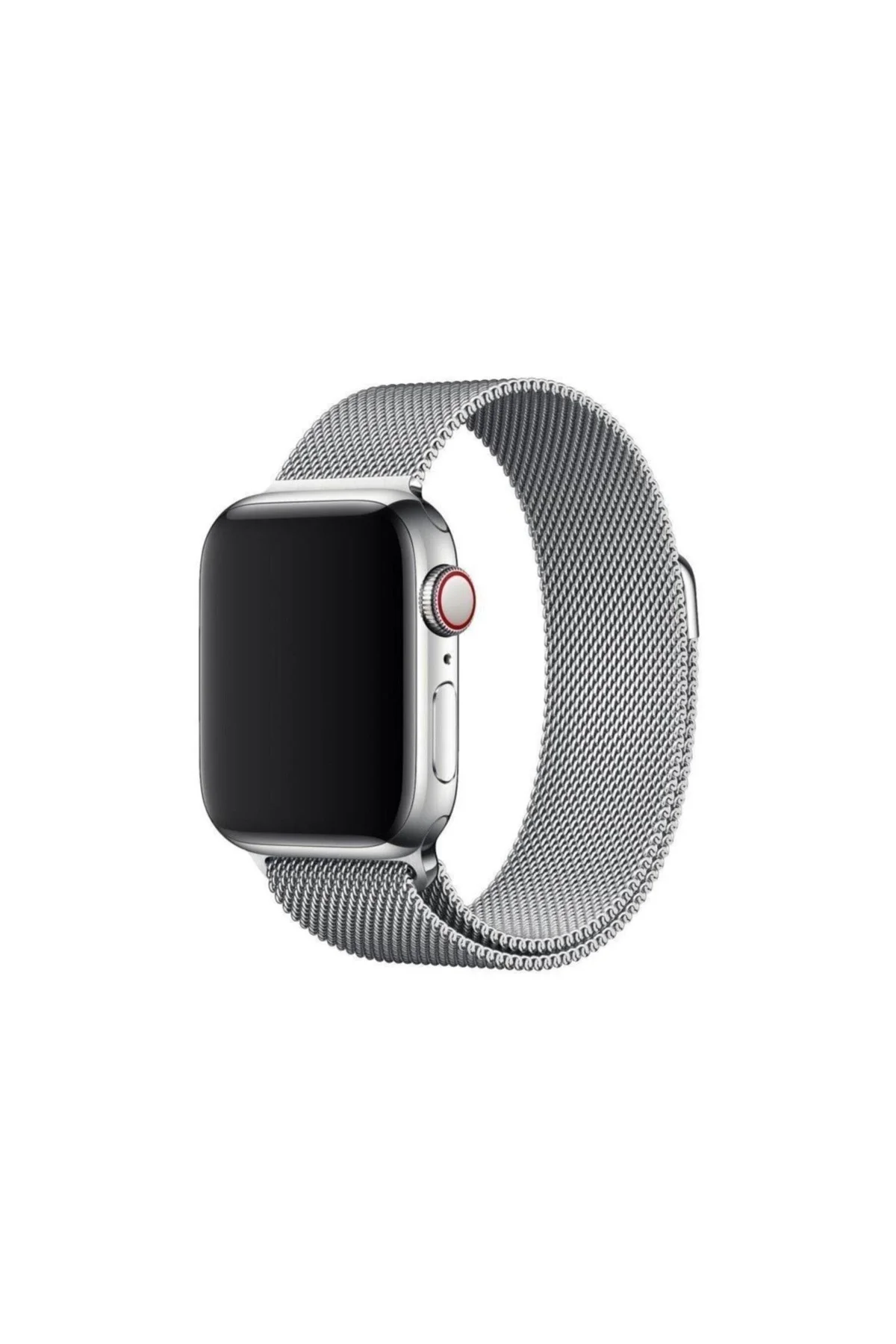 Apple Watch Uyumlu 44 Mm Kordon Çelik Kayış Sılver/gumus - PAZARIZ Görsel 2