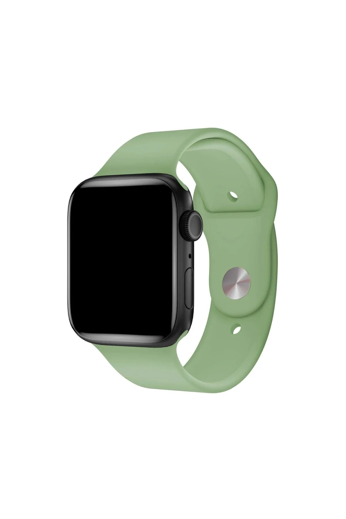 Apple Watch Uyumlu38 - 40 - 41mm Silikon Spor Kordon Soft Yeşil - PAZARIZ Görsel 2