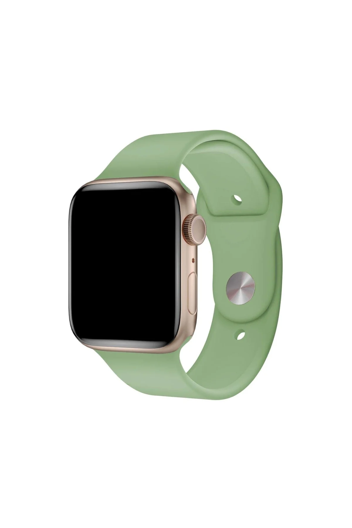 Apple Watch Uyumlu38 - 40 - 41mm Silikon Spor Kordon Soft Yeşil - PAZARIZ Görsel 4