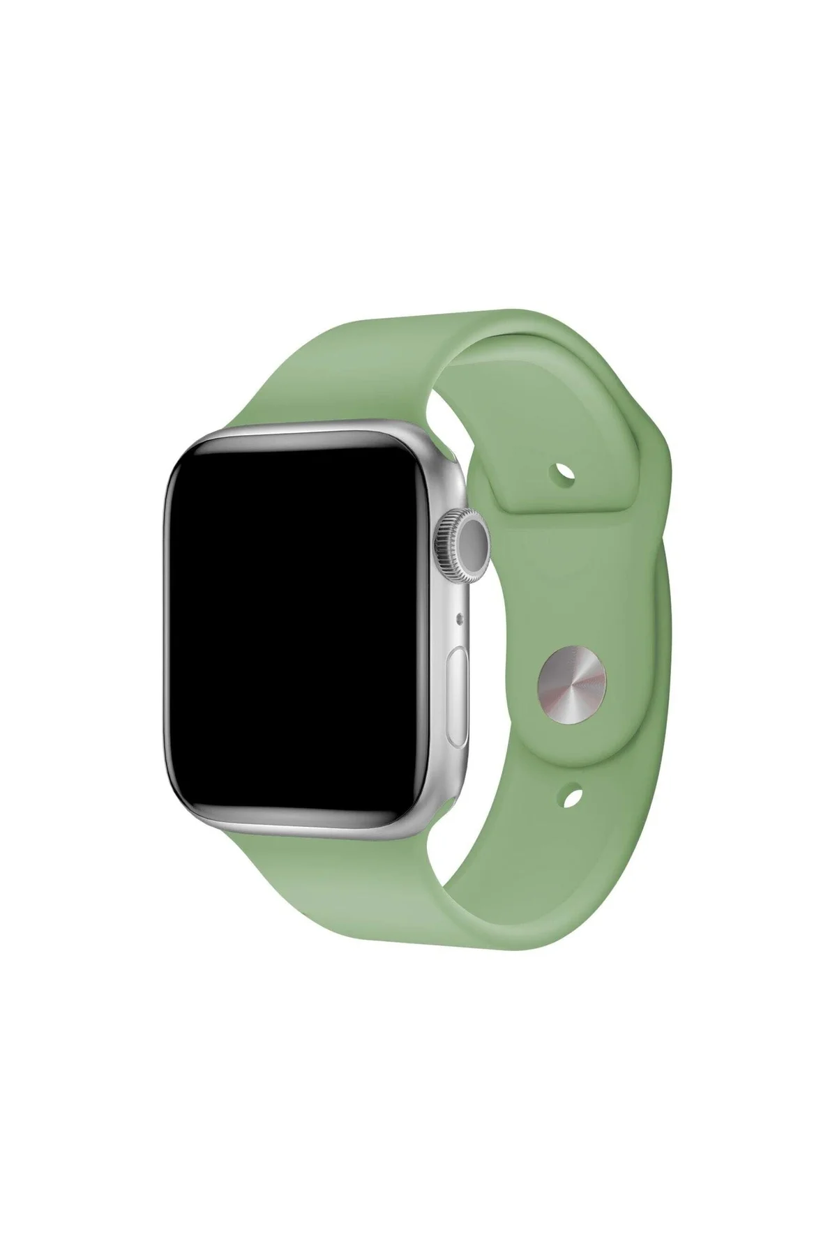 Apple Watch Uyumlu38 - 40 - 41mm Silikon Spor Kordon Soft Yeşil - PAZARIZ Görsel 3