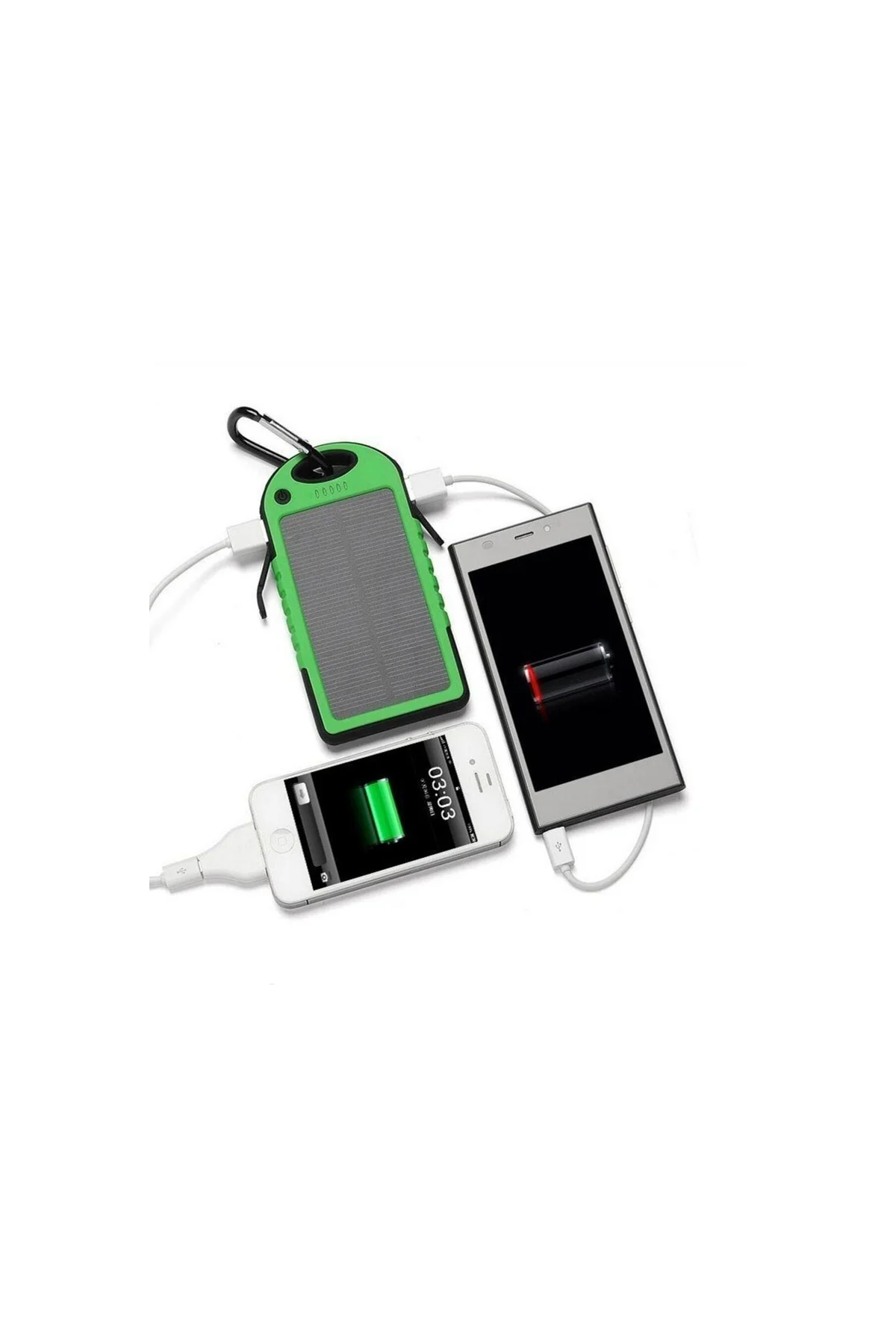 10000mah Solar Powerbank Şarj Aleti Sarı