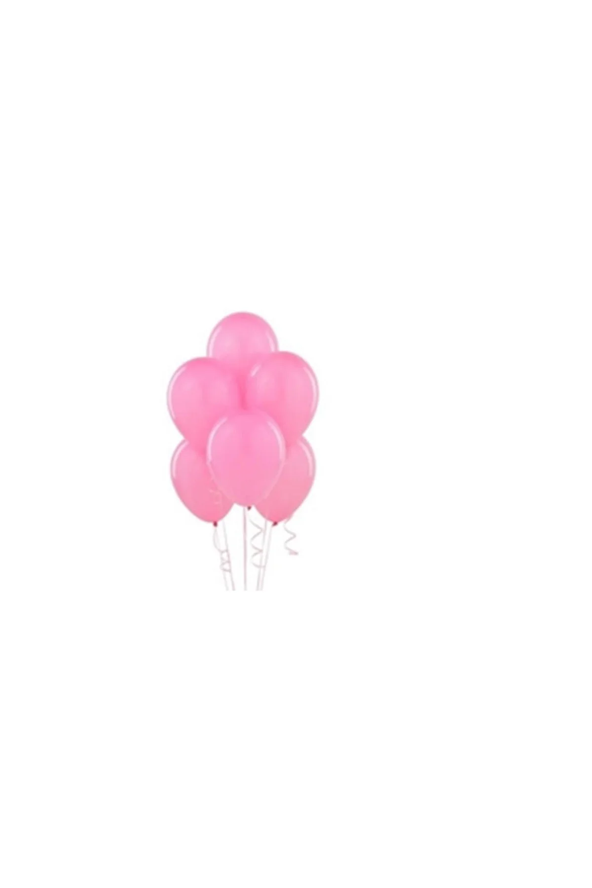100 Adet Pembe Balon