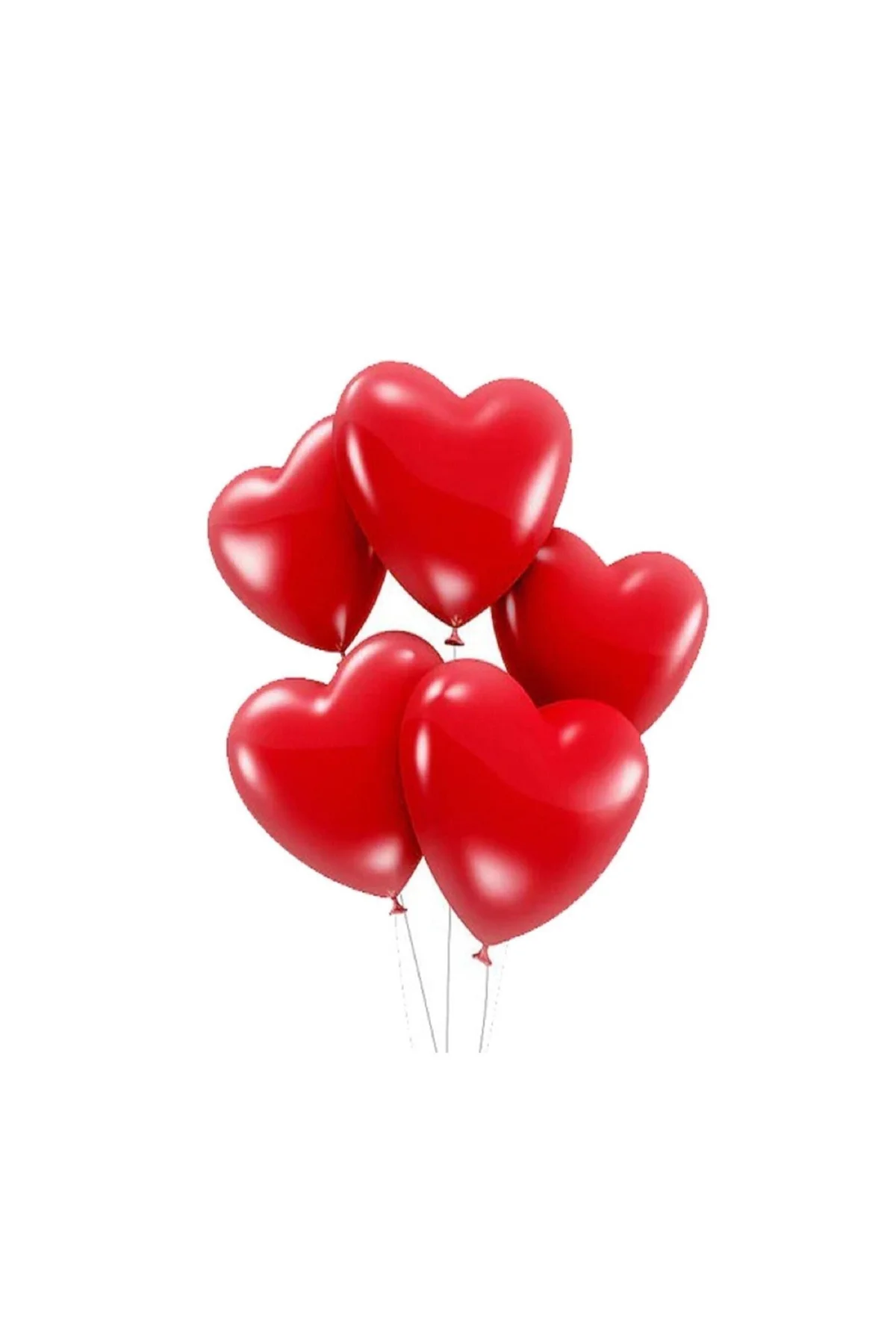 Kırmızı Kalpli Balon