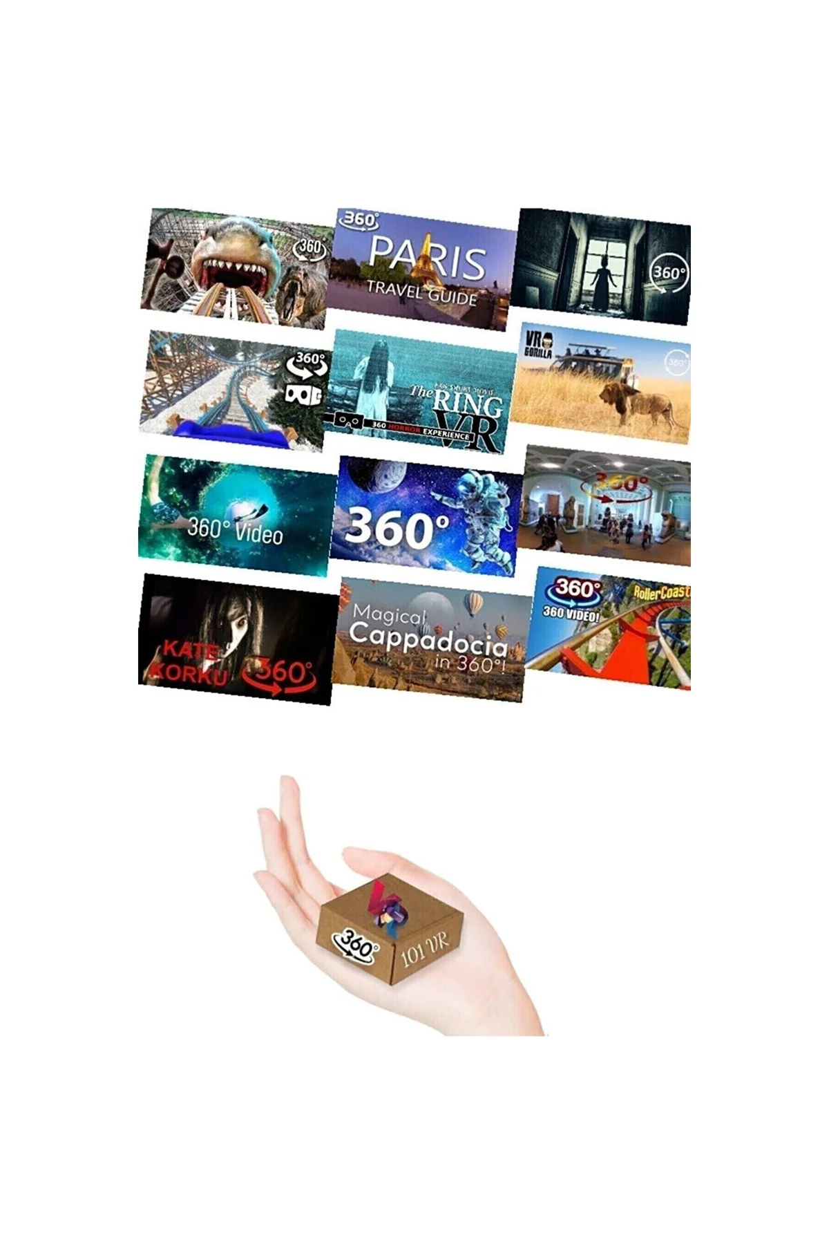 Vr Sanal Gerçeklik 101 Farklı Eğlence Seti - PAZARIZ Görsel 3