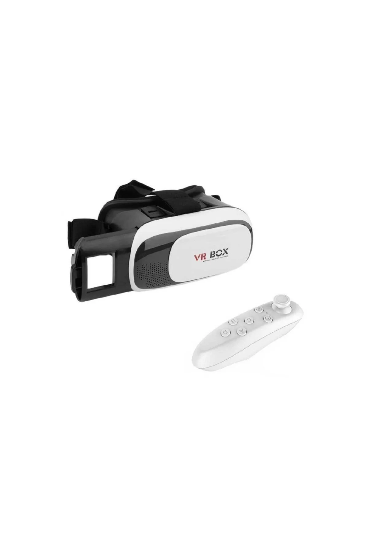 Vr 3d Sanal Gerçeklik Gözlüğü Kumandalı Ergonomik Vr-01 Siyah - PAZARIZ Görsel 3