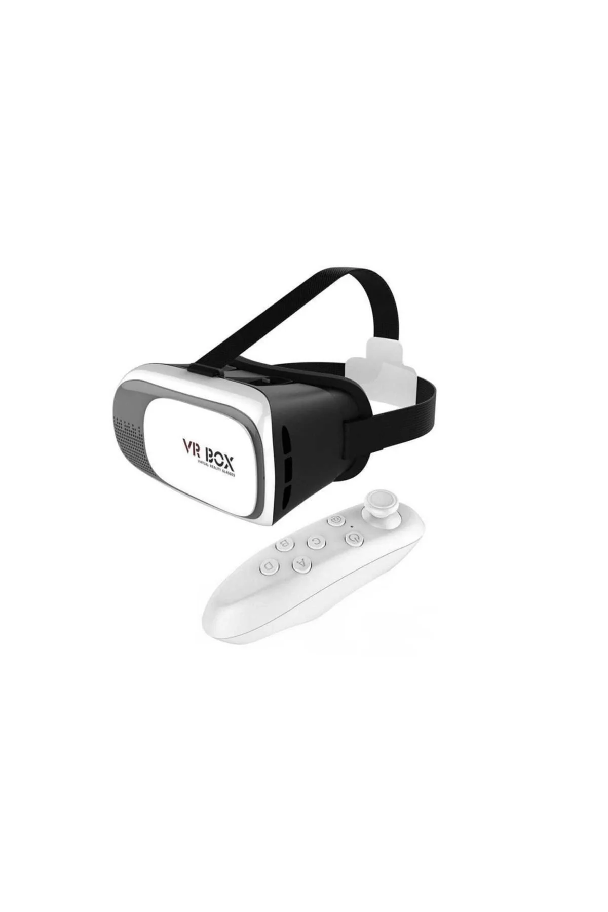 Vr 3d Sanal Gerçeklik Gözlüğü Kumandalı Ergonomik Vr-01 Siyah - PAZARIZ Görsel 2