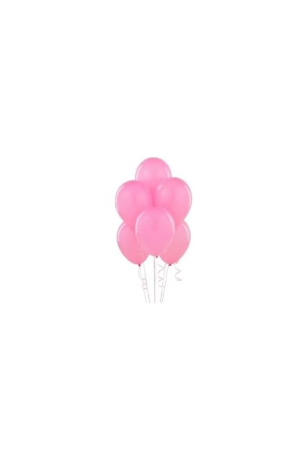 Metalik Pembe Balon 100 Lü