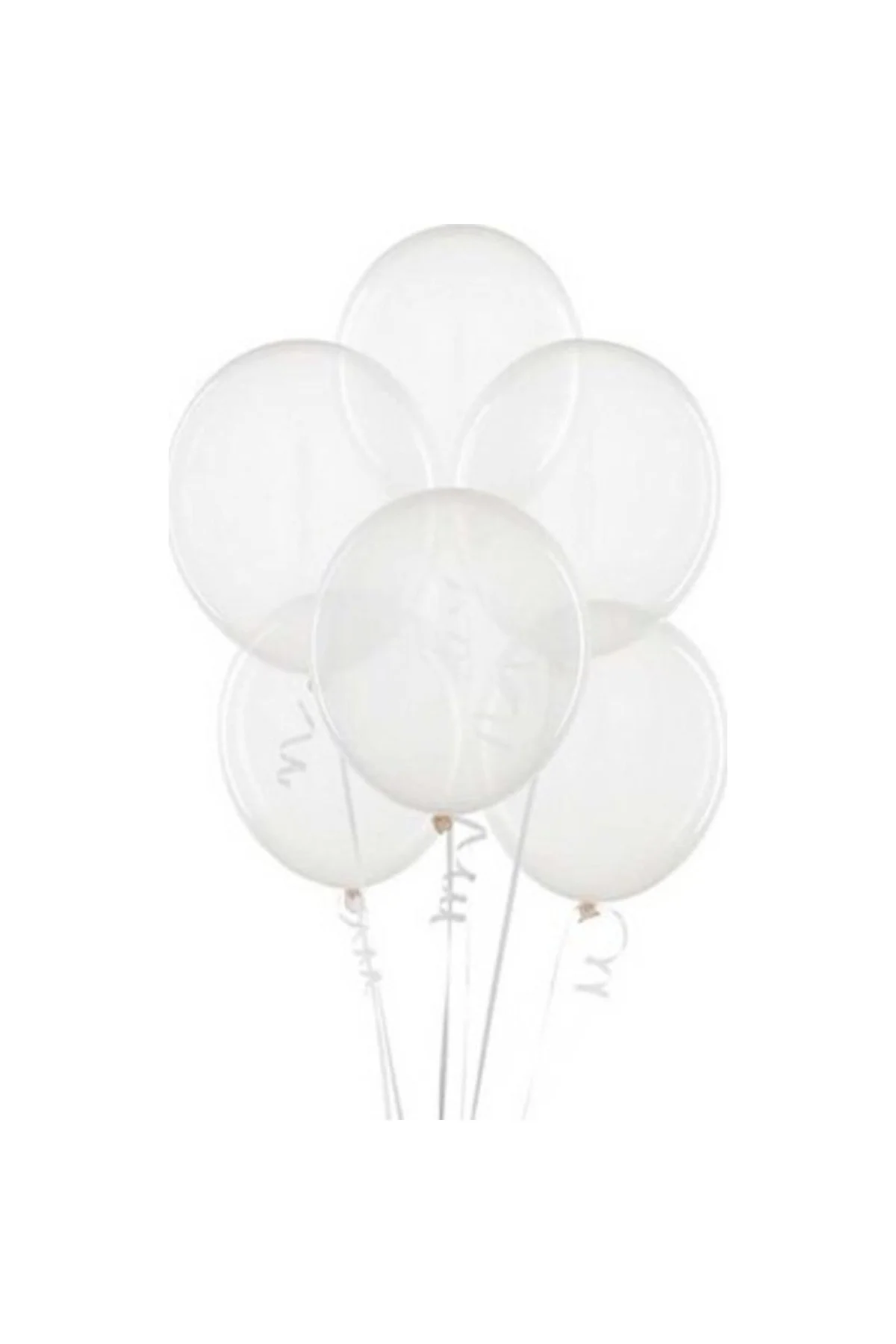 Şeffaf Balon 100 Adet