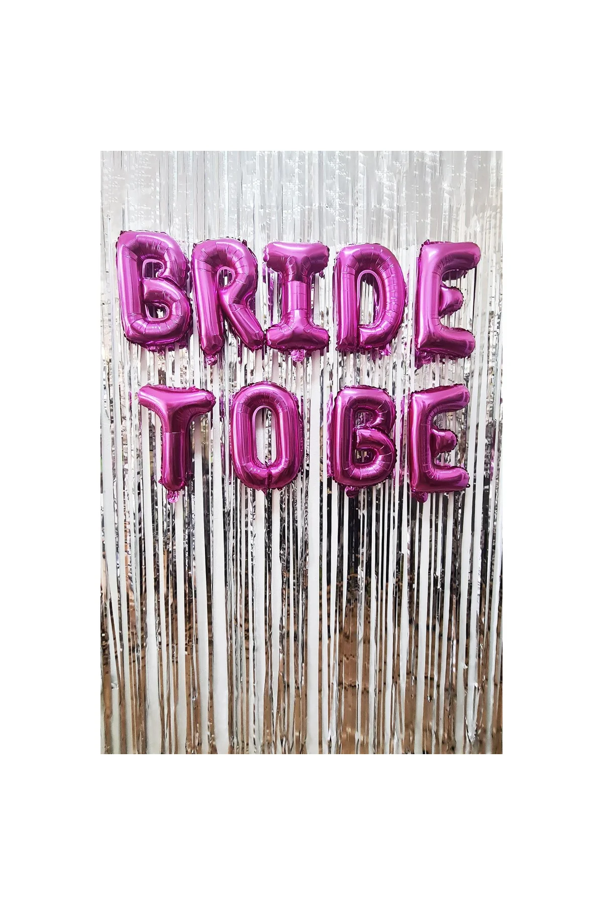 Bride To Be Balon Seti Fuşya Bride To Be Bekarlığa Veda Balonları