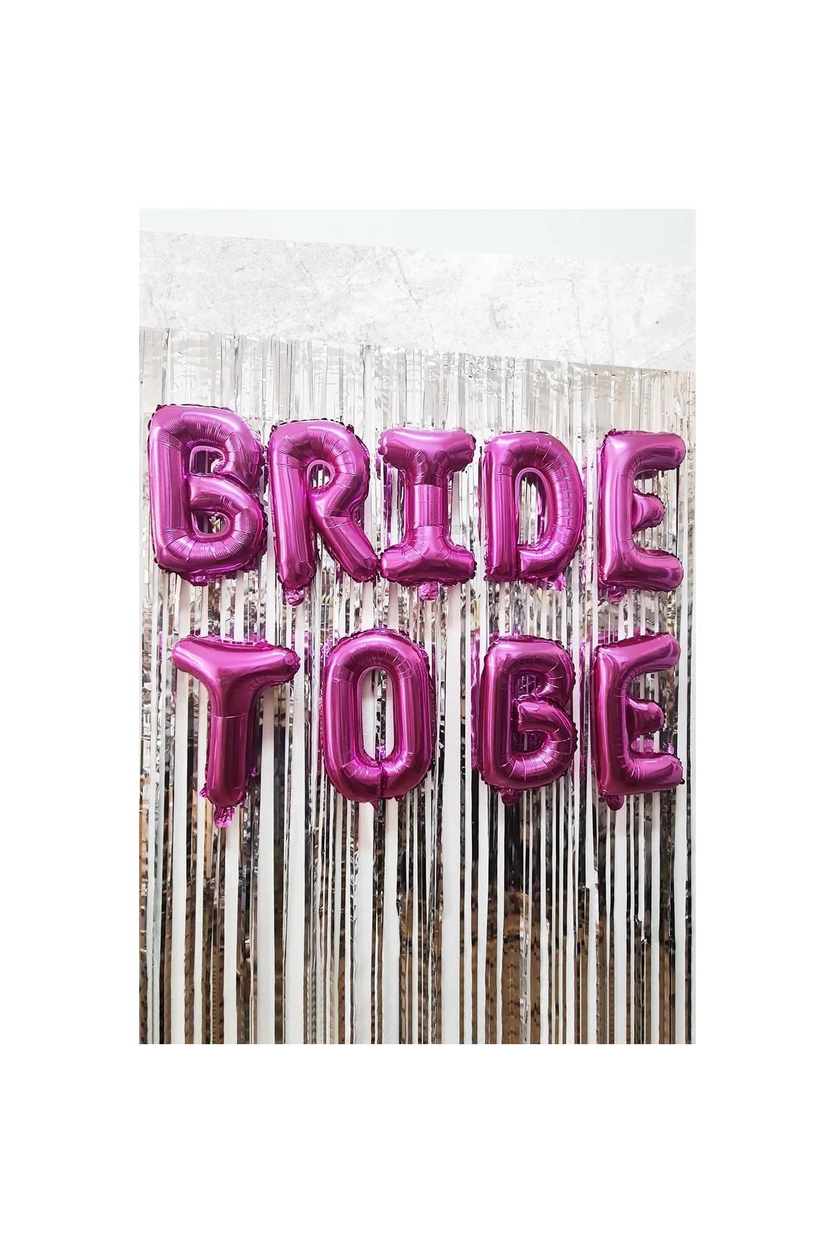 Bride To Be Balon Seti Fuşya Bride To Be Bekarlığa Veda Balonları - PAZARIZ Görsel 3
