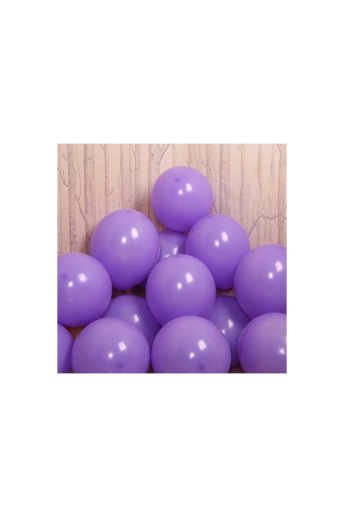 Mor Pastel Zincir Balon Seti - PAZARIZ Görsel 3