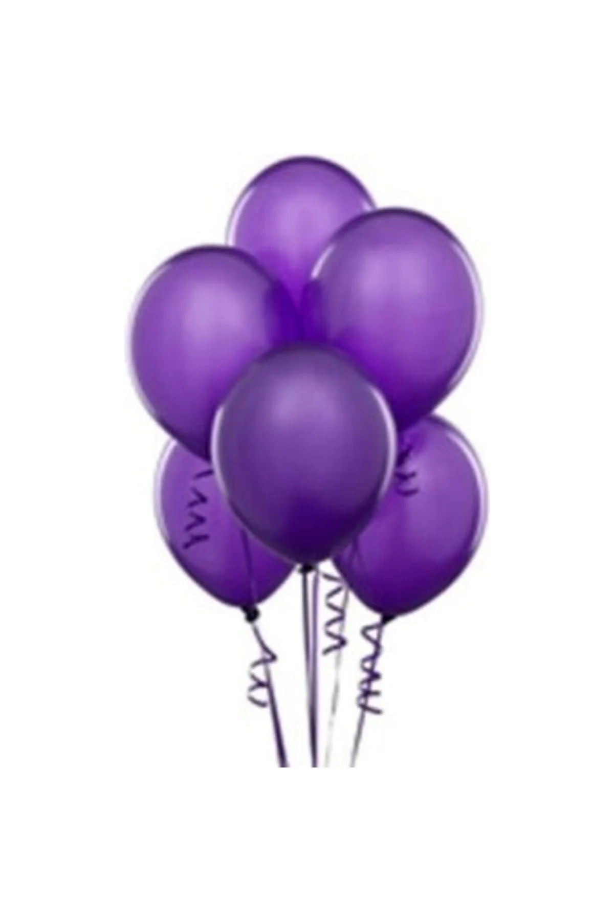 Pazariz Balon 100 Adet - Mor