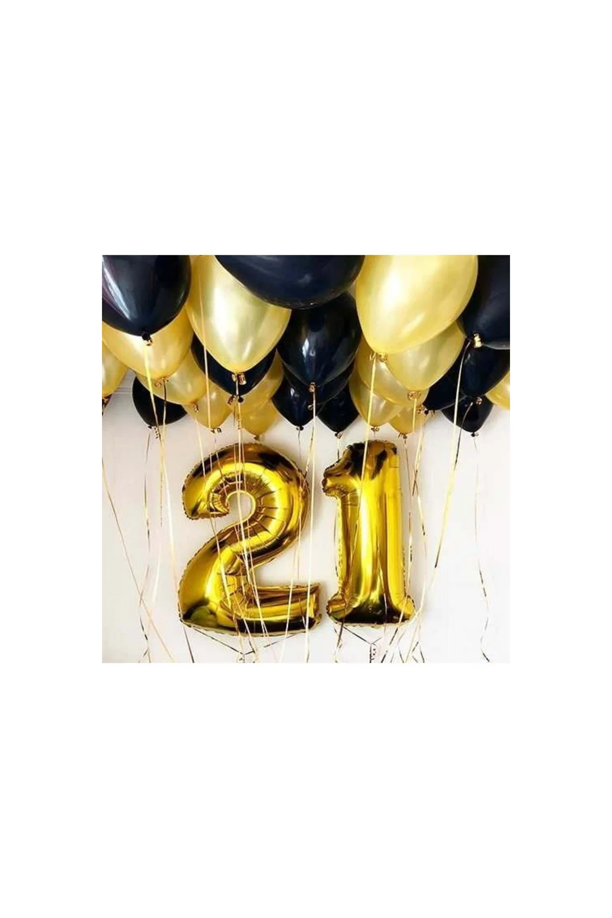 Gold Altın Metalik Balon 100 Adet - PAZARIZ Görsel 4