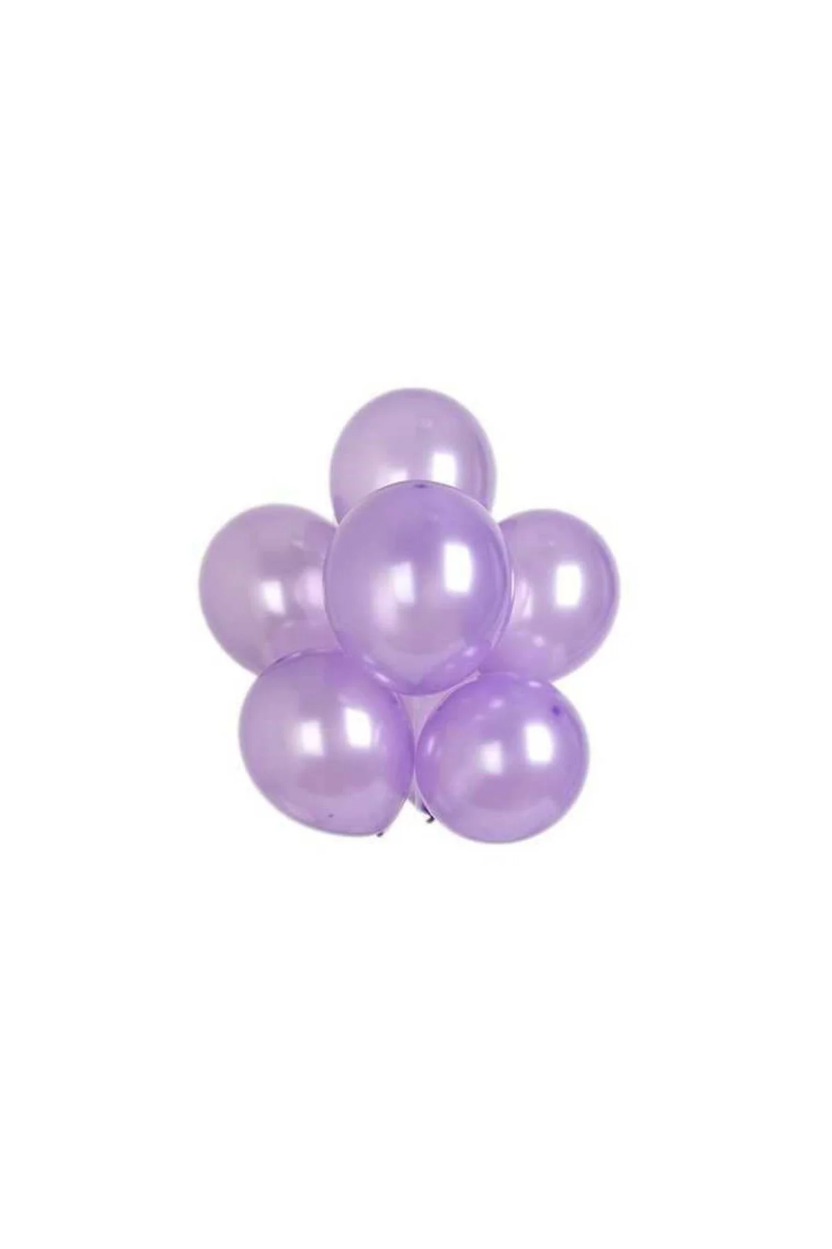Lila Balon Metalik 100 Adet - PAZARIZ Görsel 3