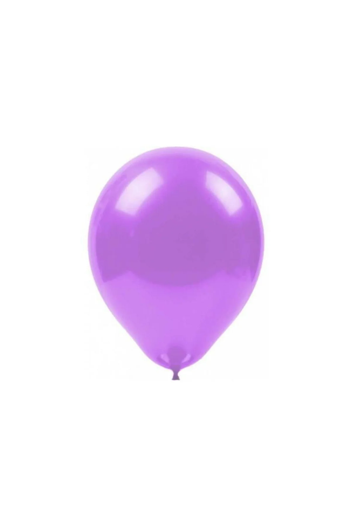 Metalik Lila Balon 10'lu Paket - PAZARIZ Görsel 2