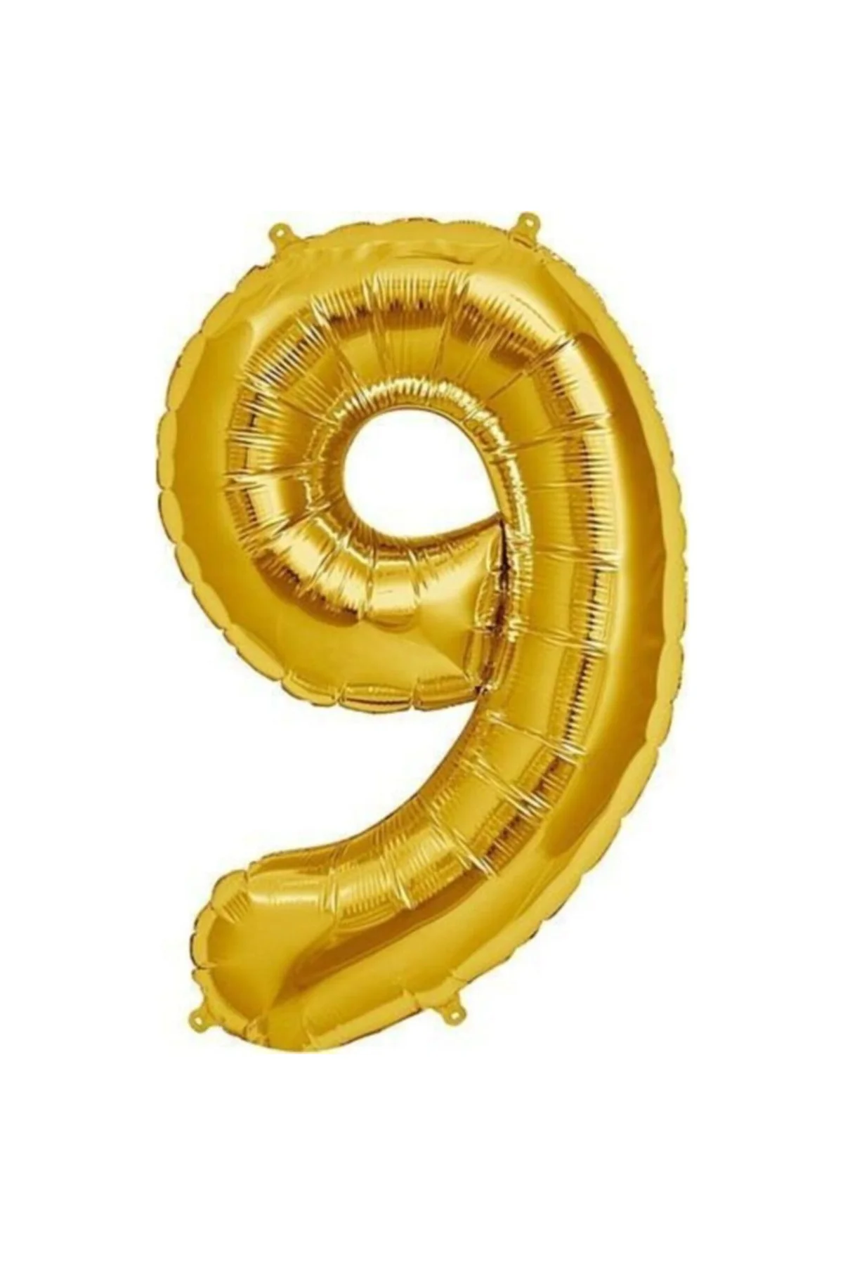 Balon Rakam Balon Folyo Orta Boy 75 Cm Gold 9