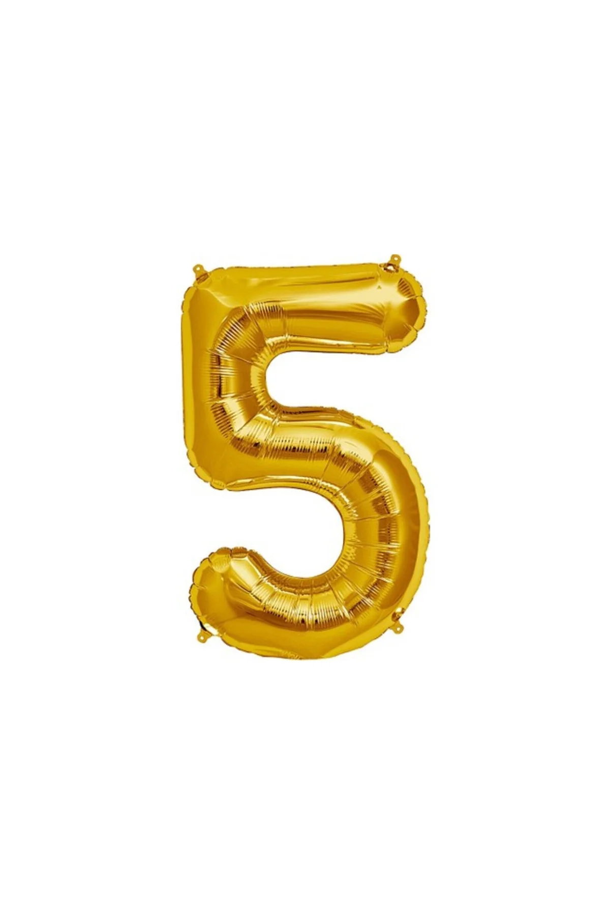 Pazariz Gold Rakam Folyo Balon 5 Numara