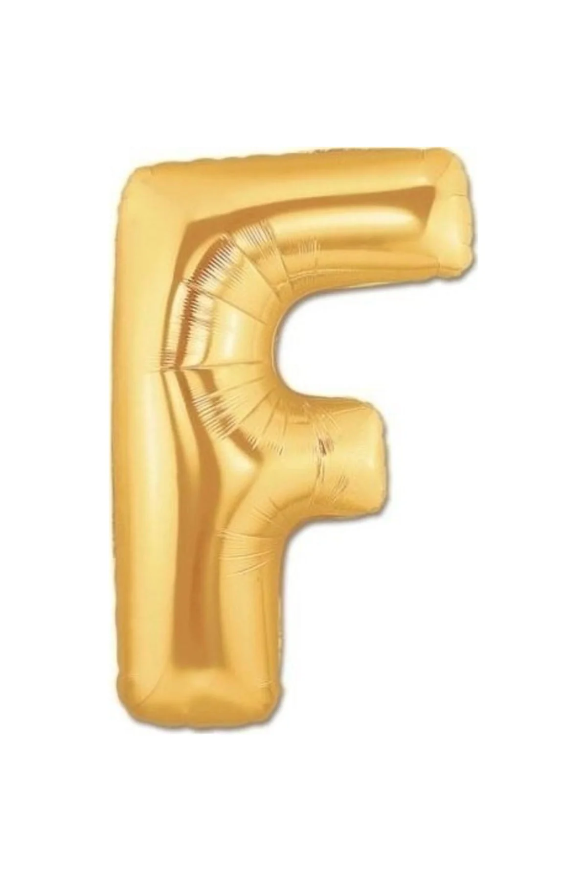 Balon Parti F Harf Gold Folyo Balon 102 Cm