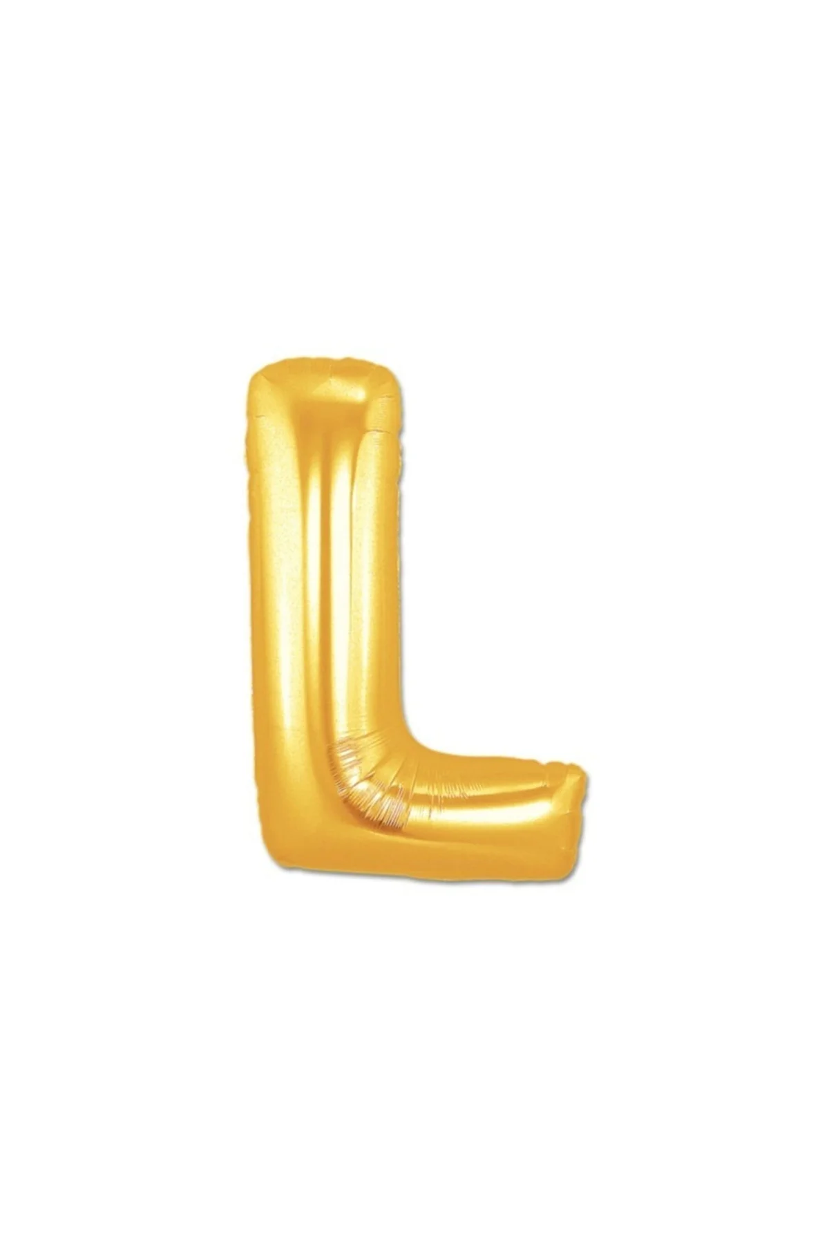 Pazariz Balon Parti L Harf Gold Folyo Balon 102 Cm