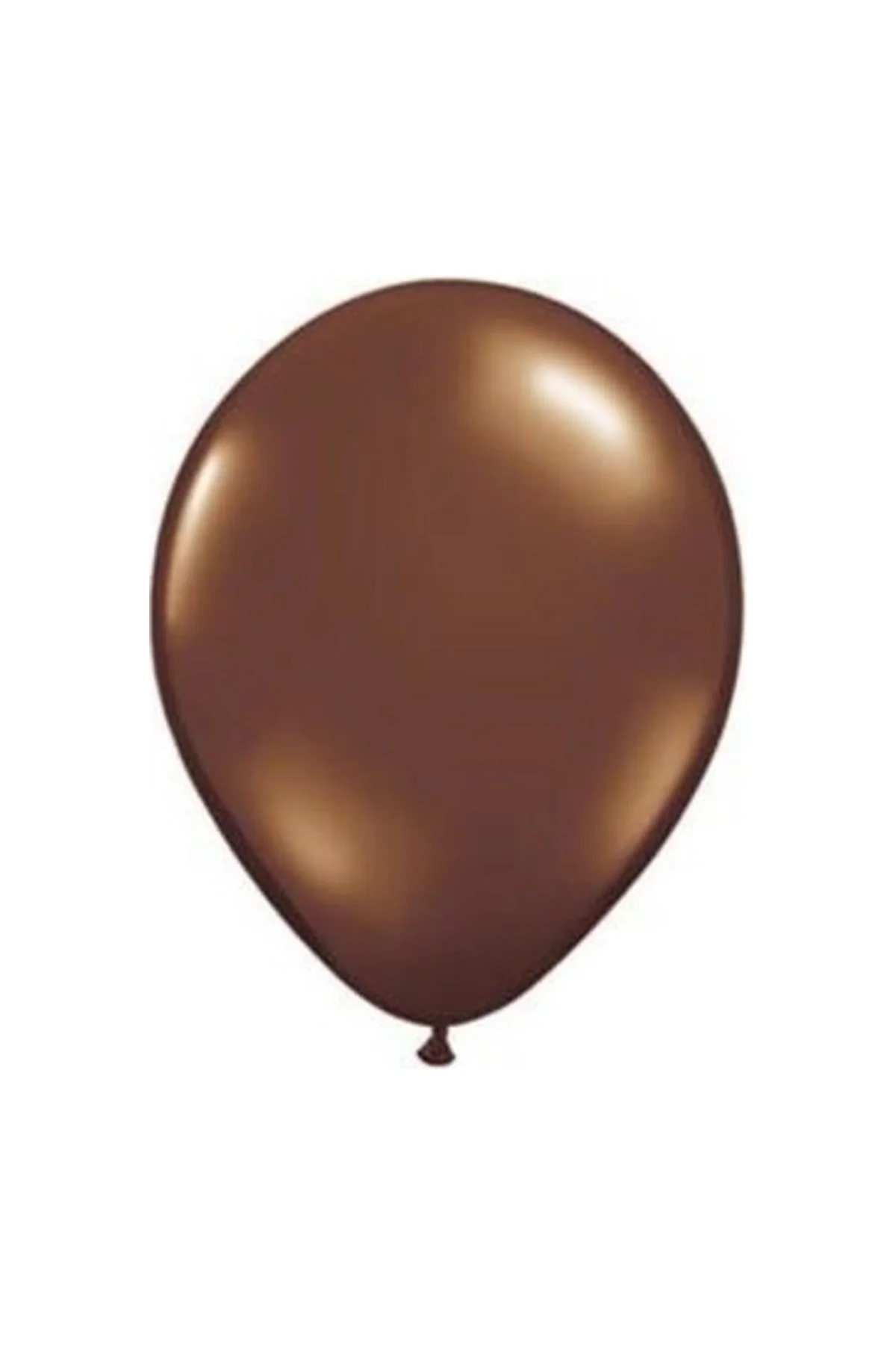 Metalik Kahverengi Balon 10'lu Paket