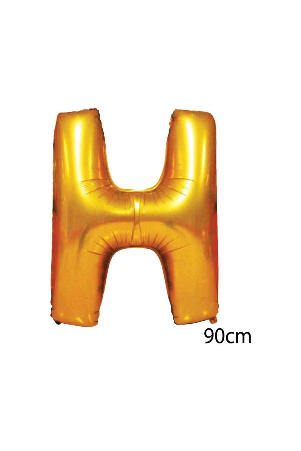 90 Cm H Harfi Folyo Balon Altın