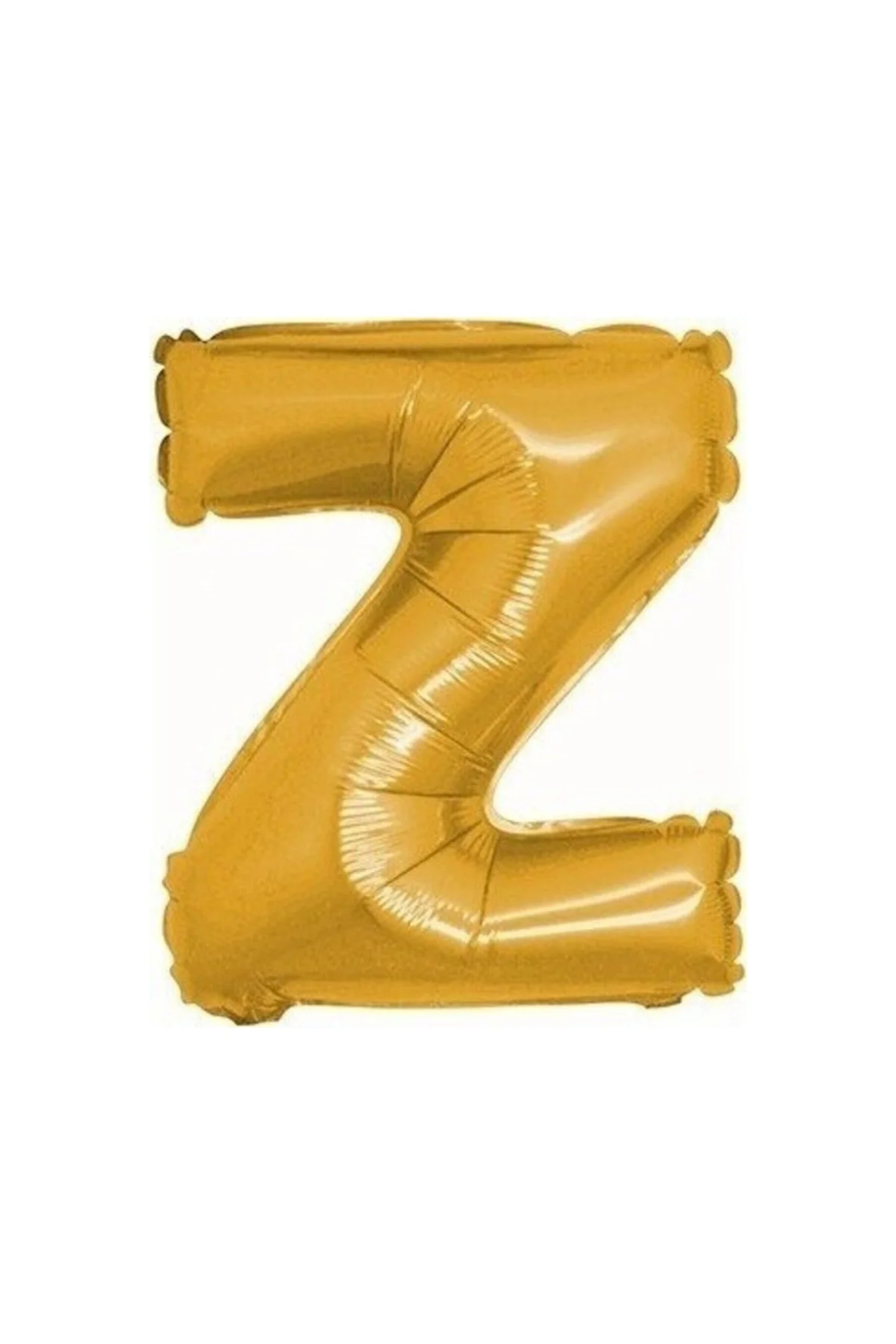 Balon Parti Z Harf Gold Folyo Balon 102 Cm
