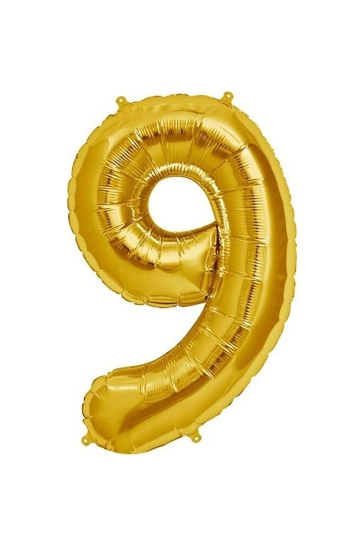 Pazariz Balon Rakam Balon Folyo Orta Boy 75 Cm Gold 9