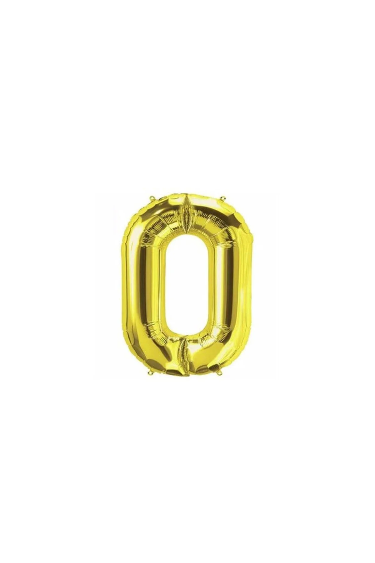 O Harf Folyo Gold Renk Balon Küçük 35 Cm