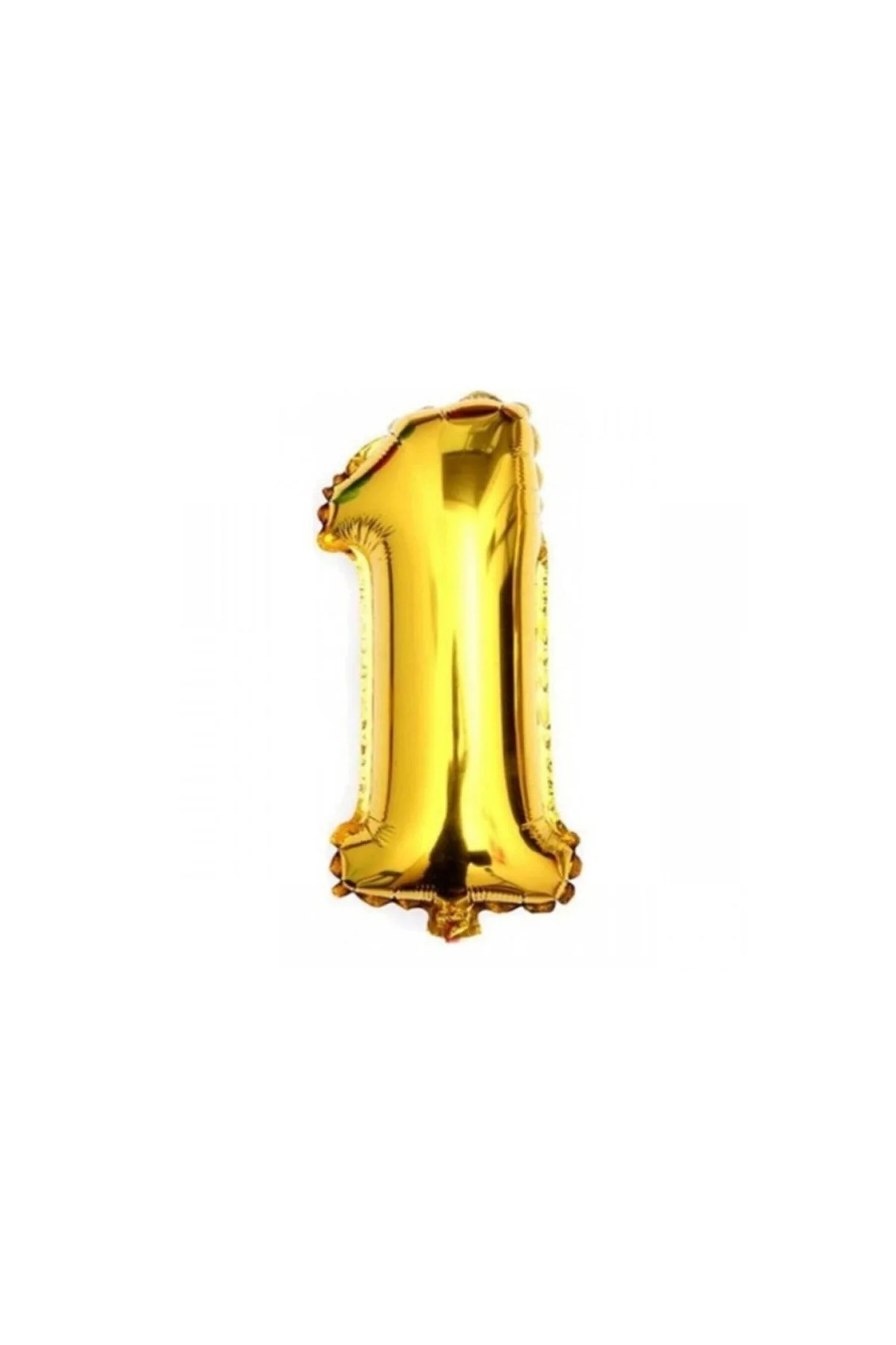 Folyo Balon 1 Rakamı Altın (gold) Rengi 40 Inc 100 Cm