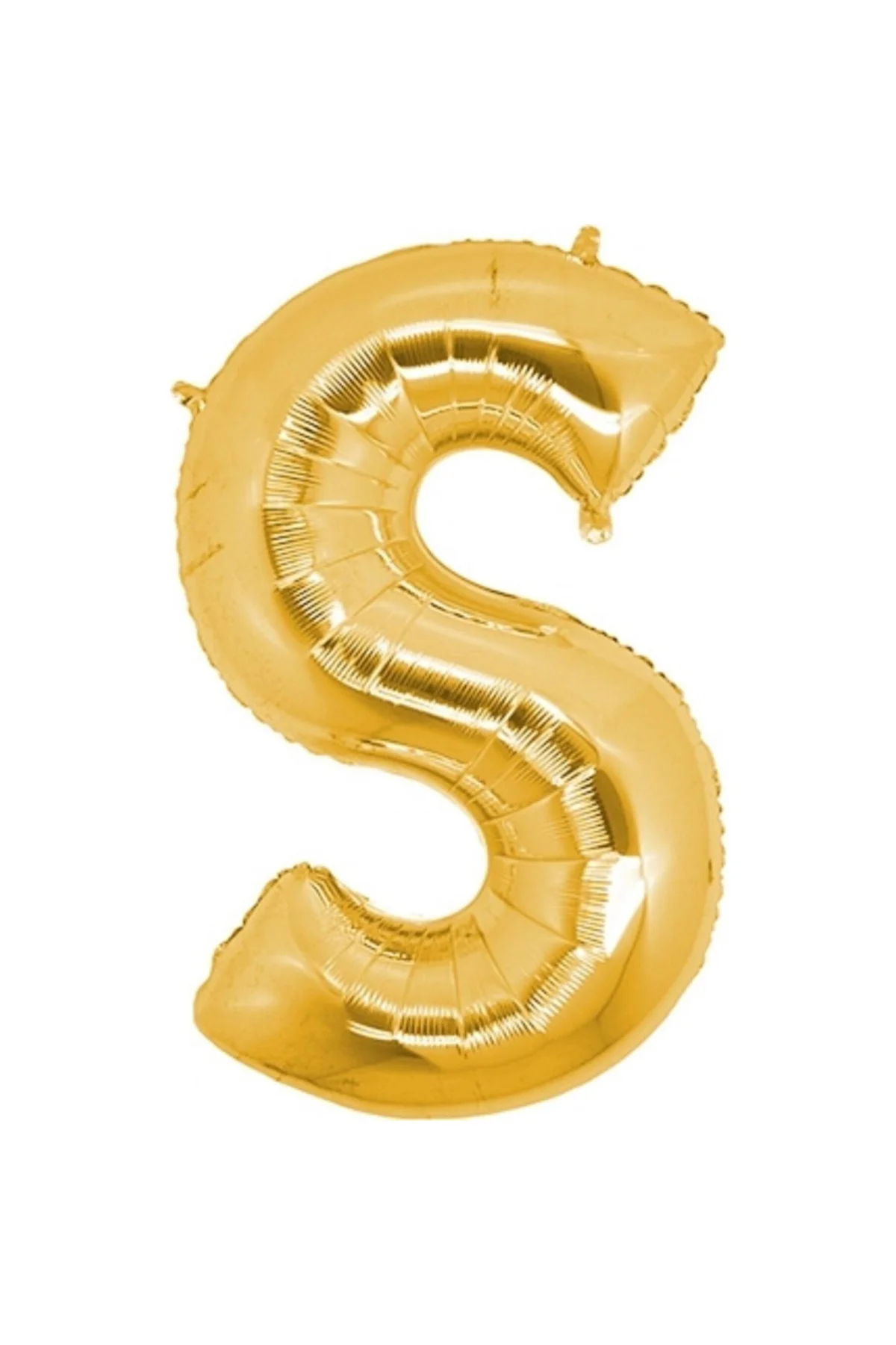 Balon Parti S Harf Gold Folyo Balon 102 Cm