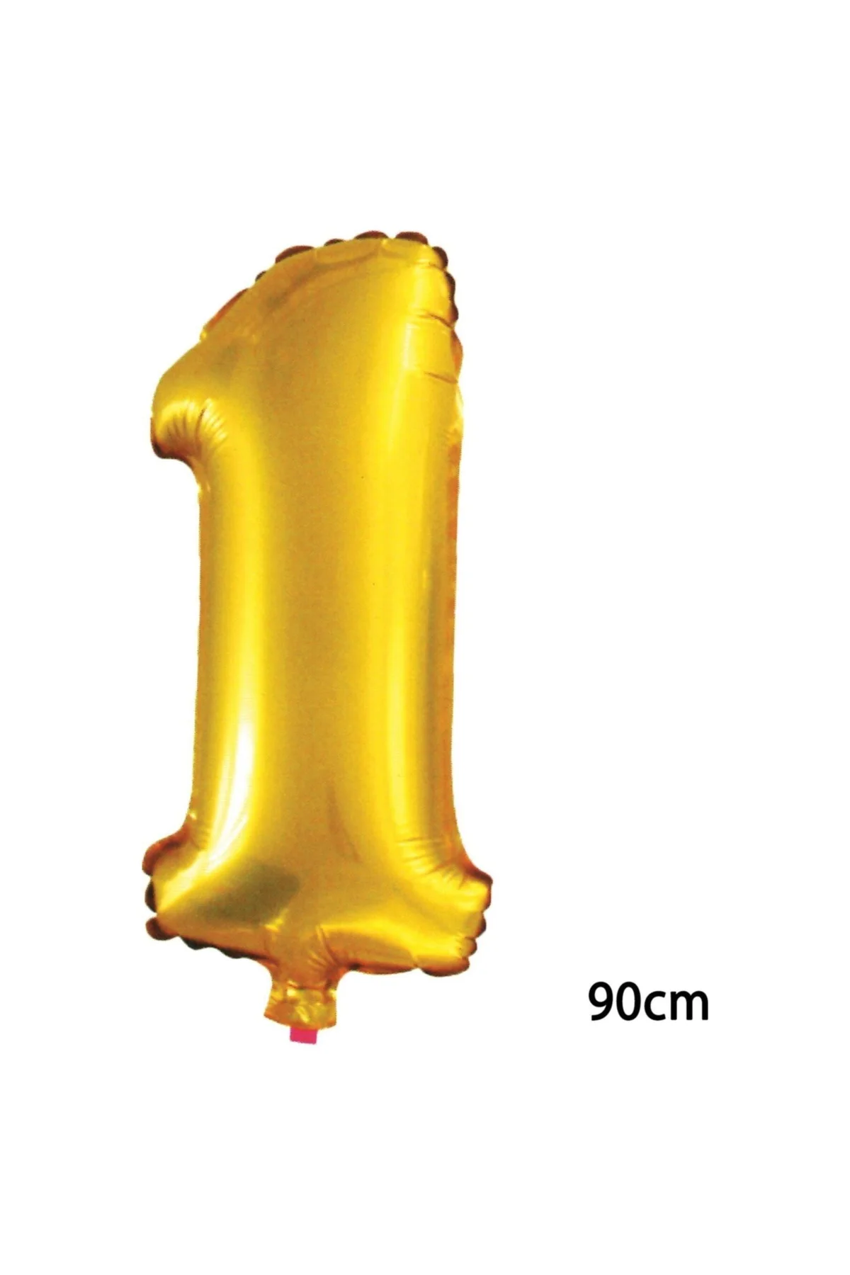 90 Cm 1 Rakamı Folyo Balon Altın
