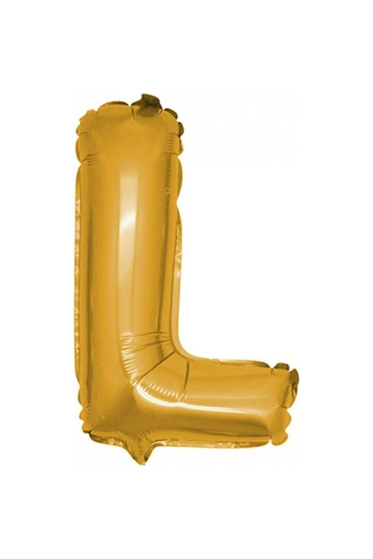 L (gold) Harf Folyo Balon - 90 Cm - Altın Folyo Harf Balon