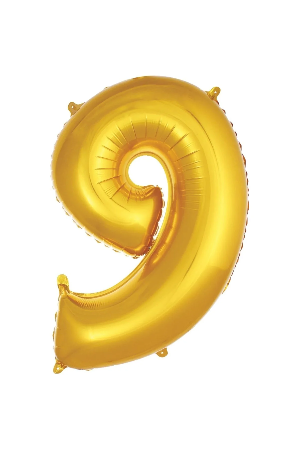 Balon 9 Rakam 76 Cm Gold Folyo Balon 34 Inc