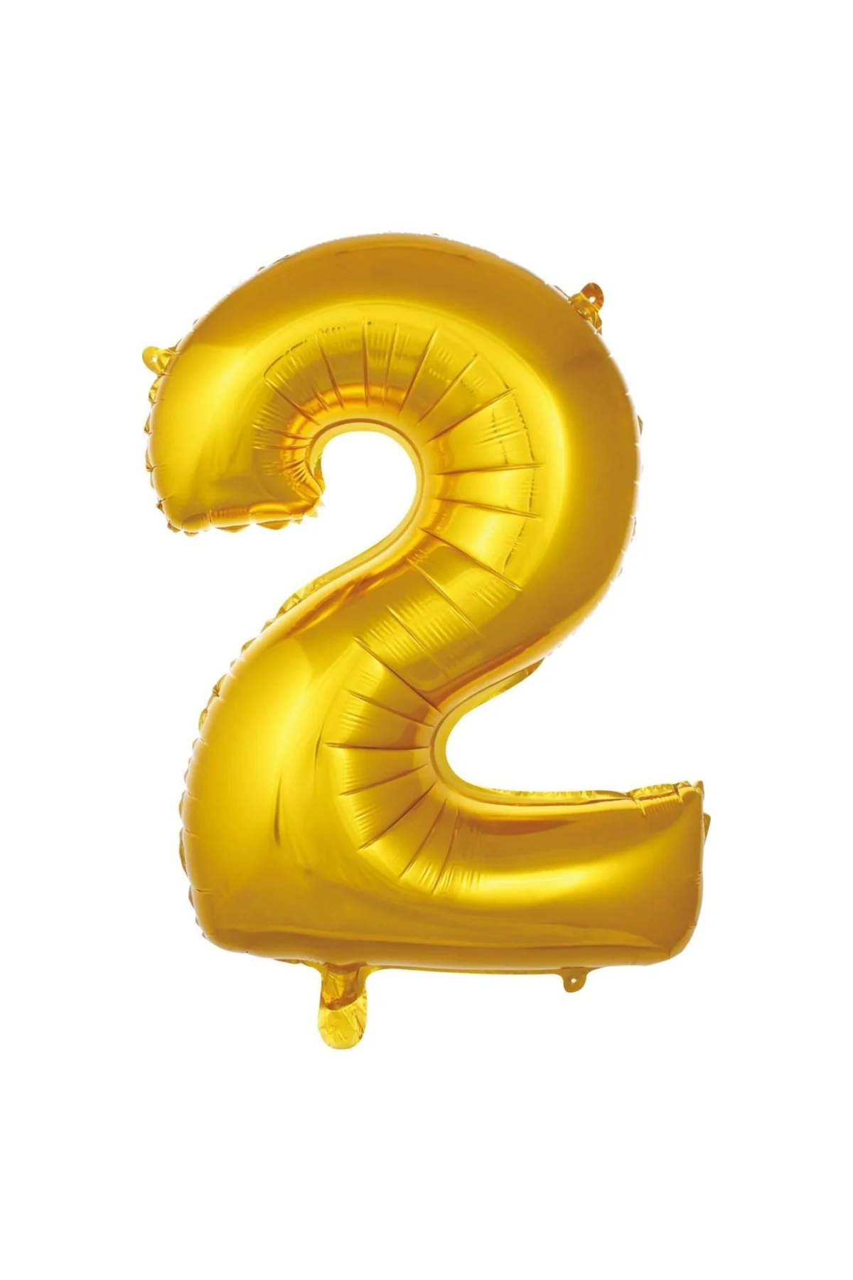 Balon 2 Rakam 76 Cm Gold Folyo Balon 34 Inc