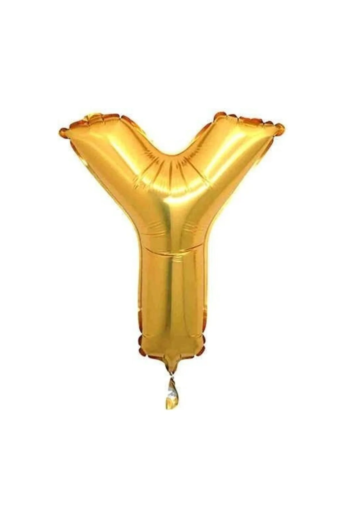 Y Folyo Balon Gold 100 Cm Helyum Balon Uçan Balon