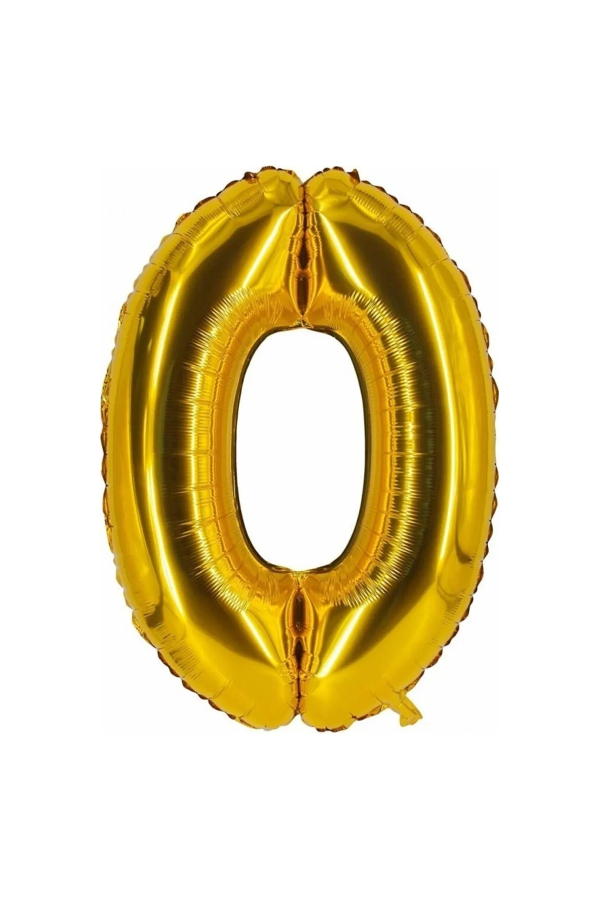 Balon Rakam Balon Folyo Orta Boy 75 Cm Gold 0