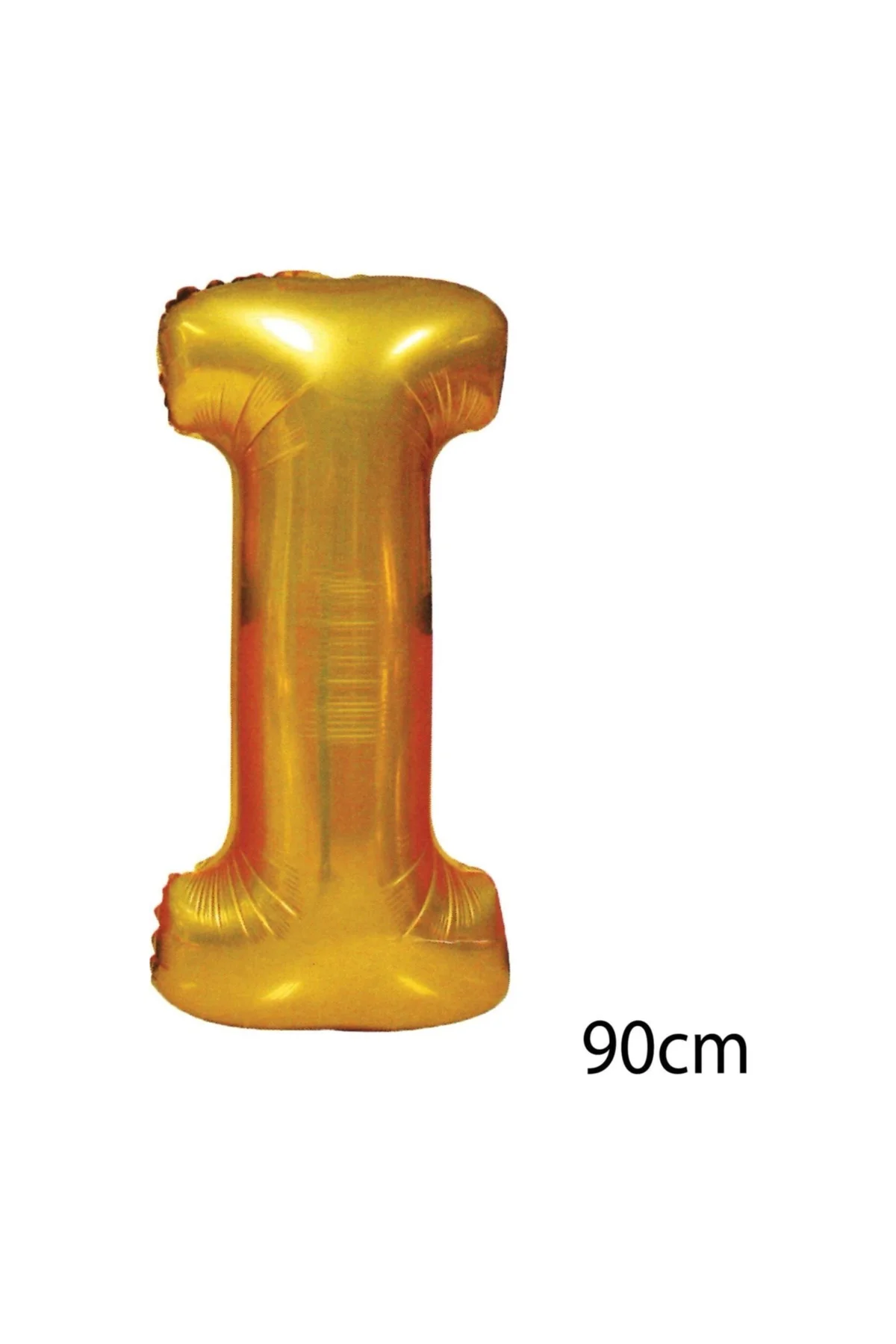 90 Cm I Harfi Folyo Balon Altın