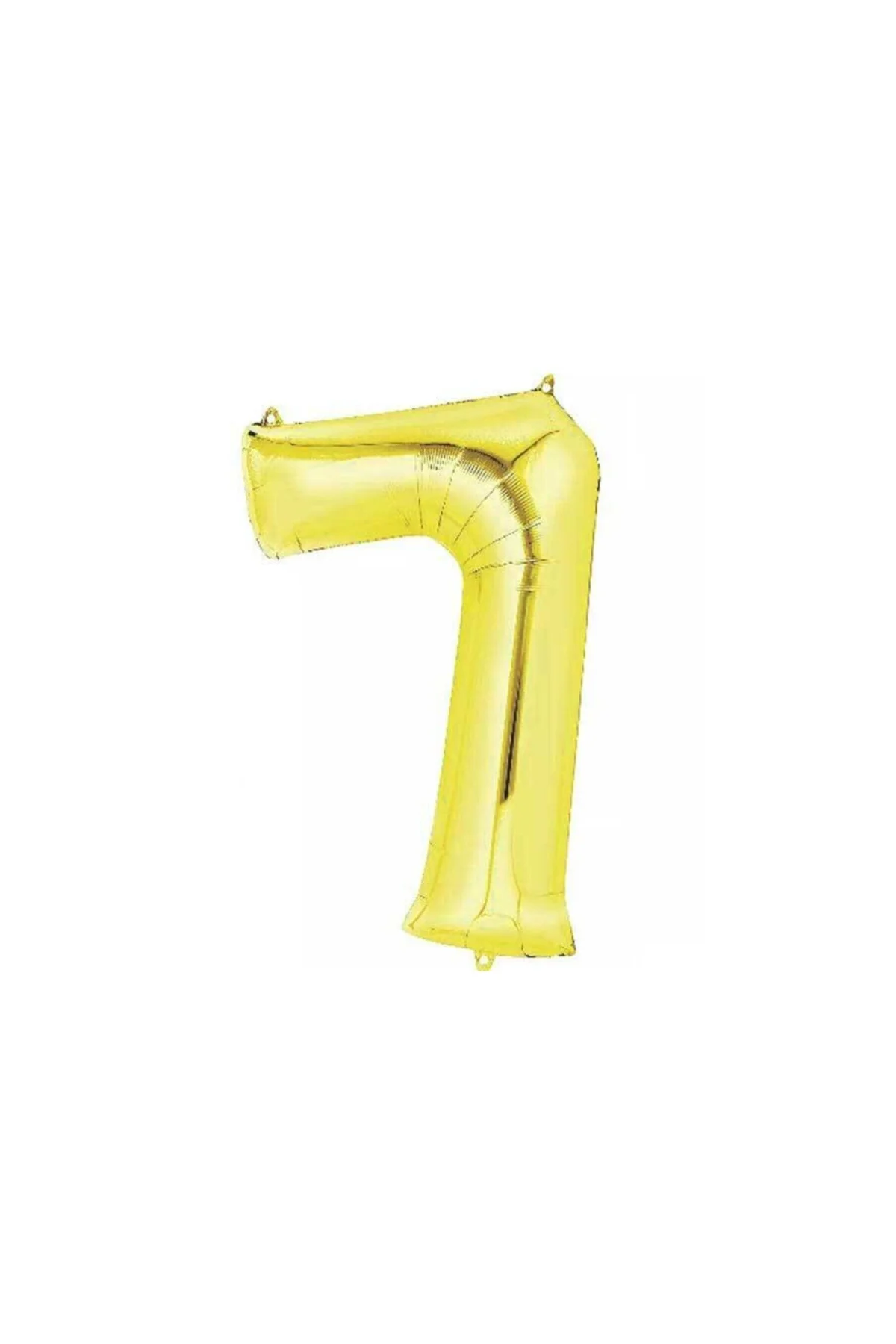 7 Rakam Folyo Gold Renk Balon Küçük 35 cm