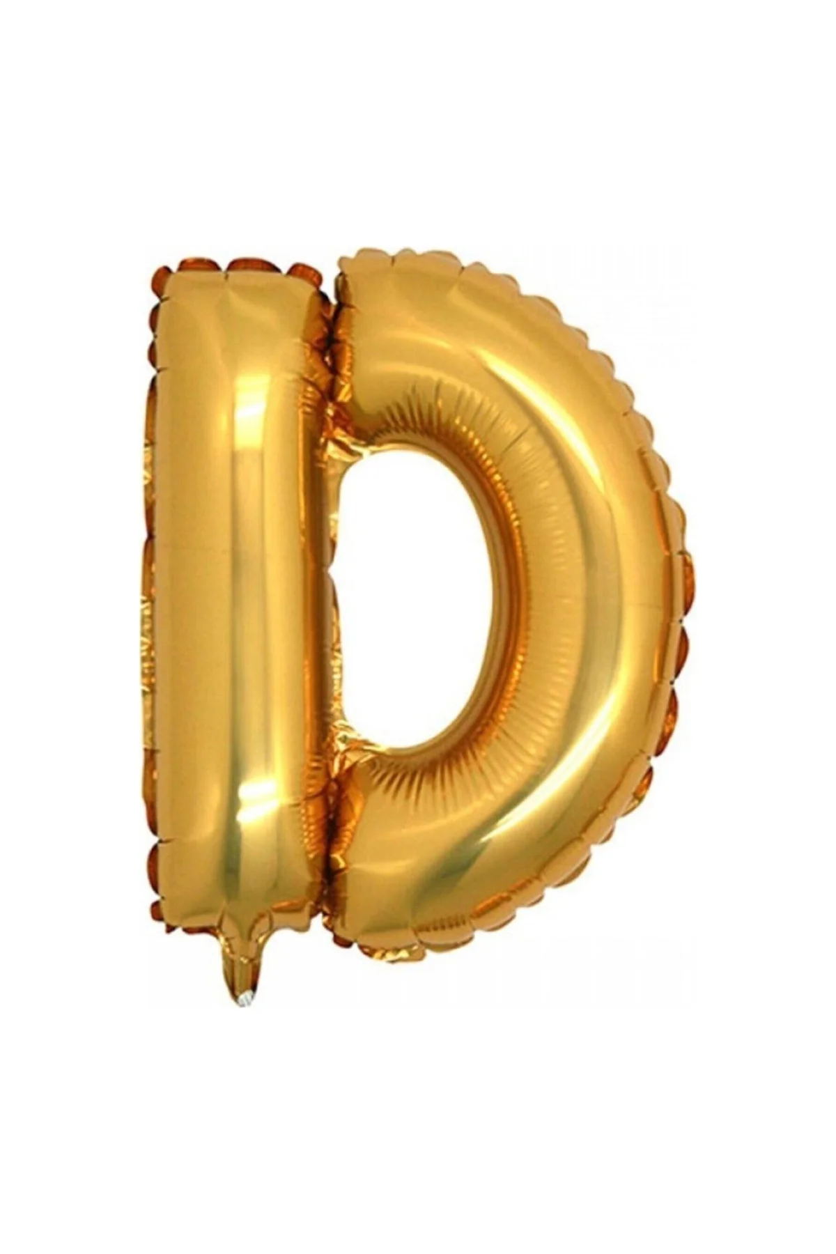 D (gold) Harf Folyo Balon - 90 Cm - Altın Folyo Harf Balon