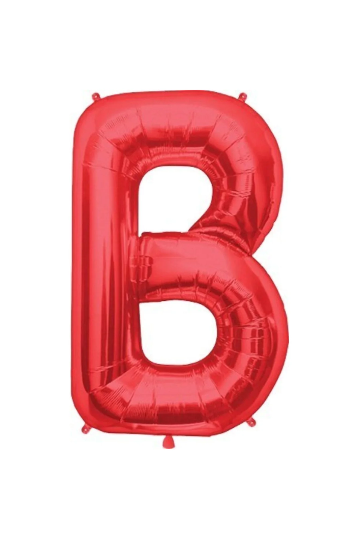 B Harf Kırmızı Folyo Balon 40 Cm