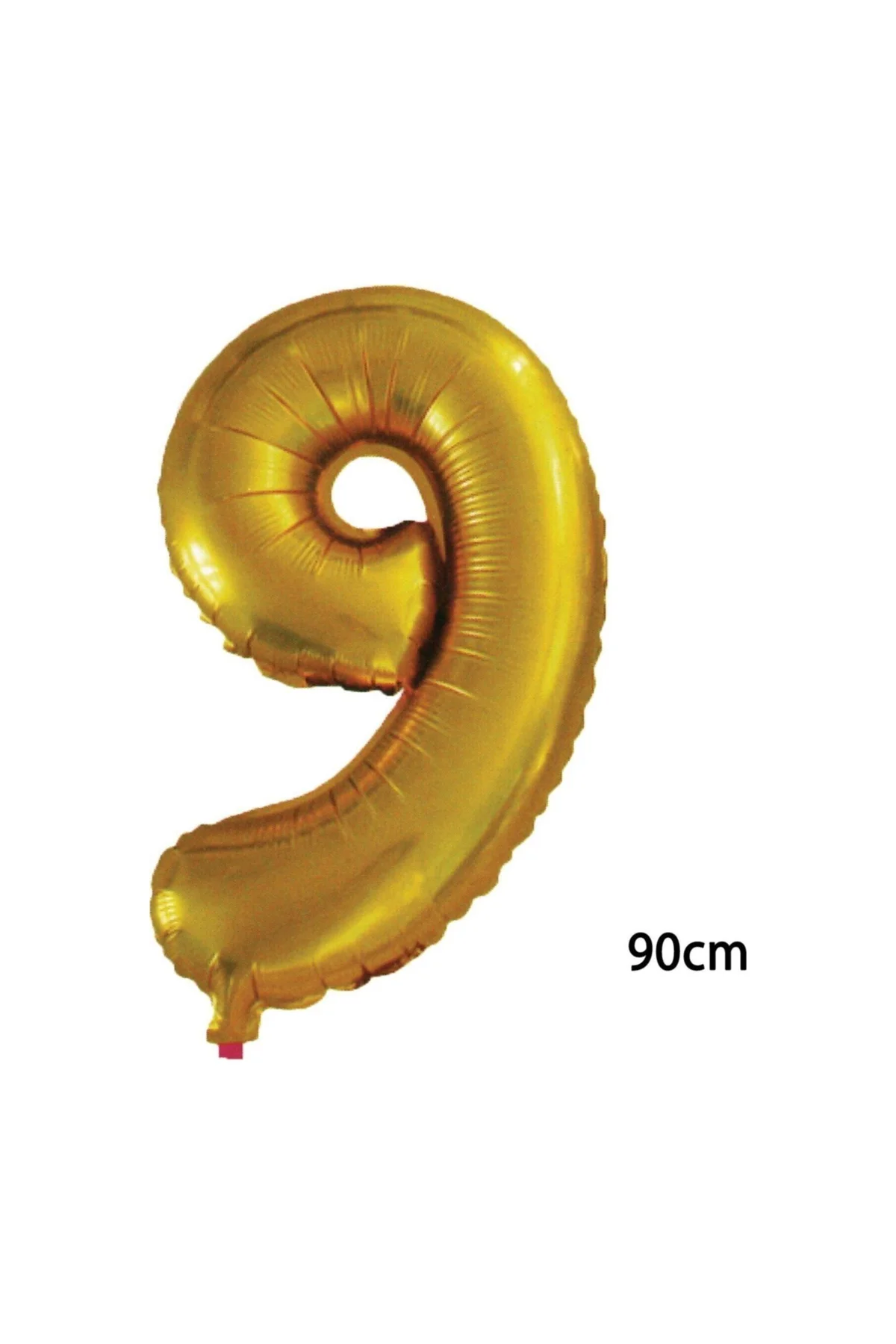 90 Cm 9 Rakamı Folyo Balon Altın