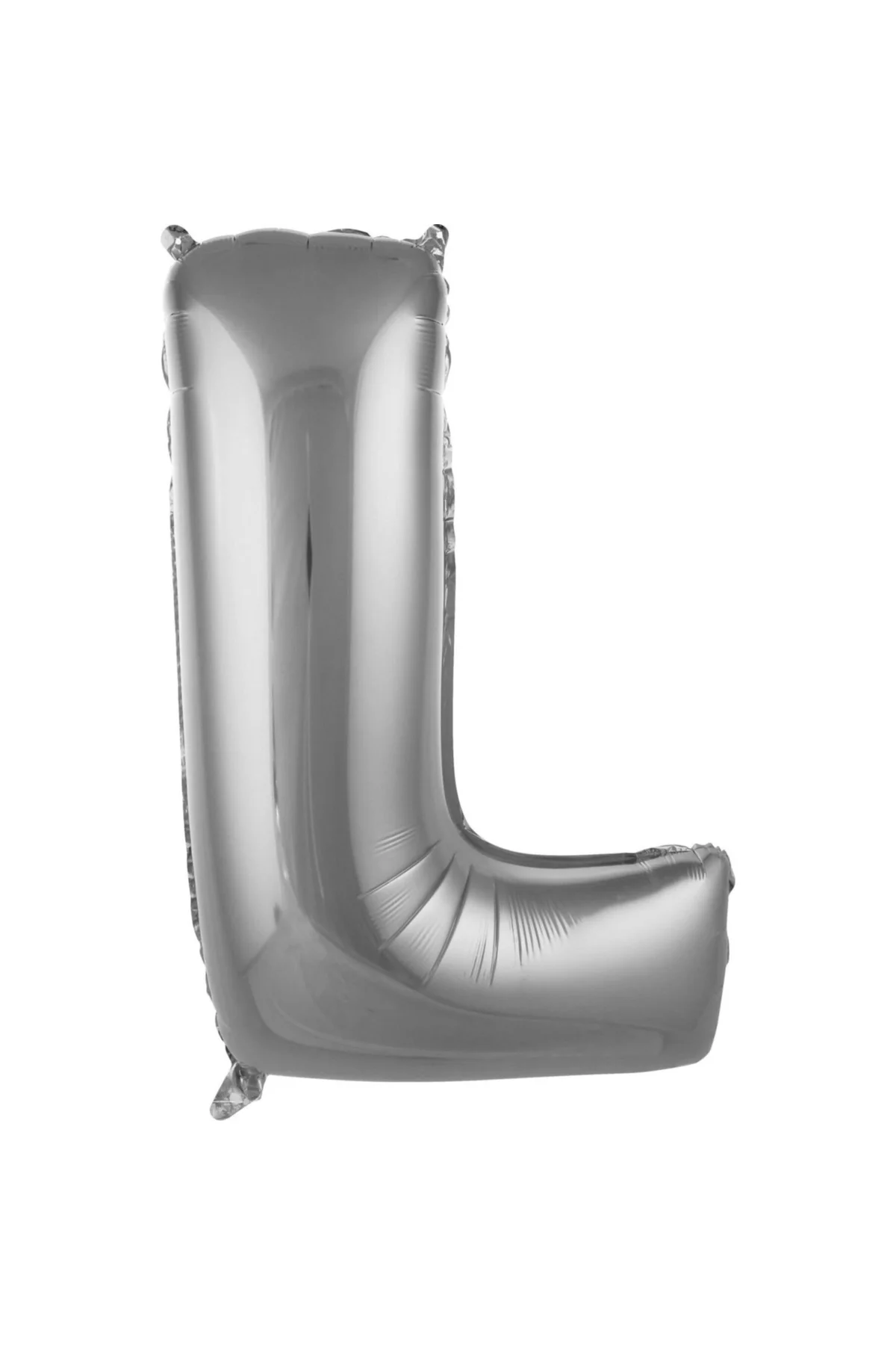 Balon L Harf 76 Cm Gümüş Folyo Balon 34 Inc