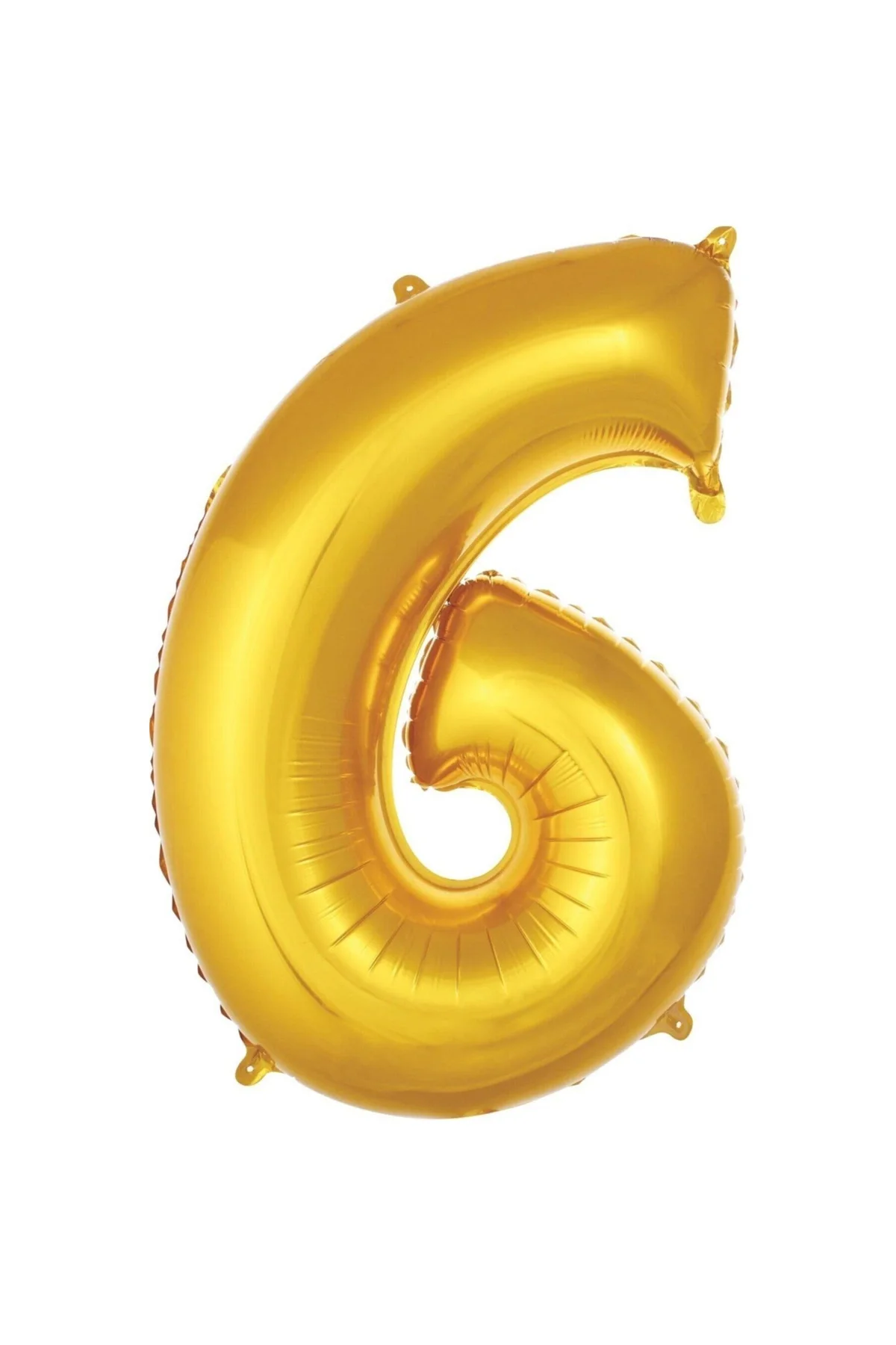 Balon 6 Rakam 76 Cm Gold Folyo Balon 34 Inc
