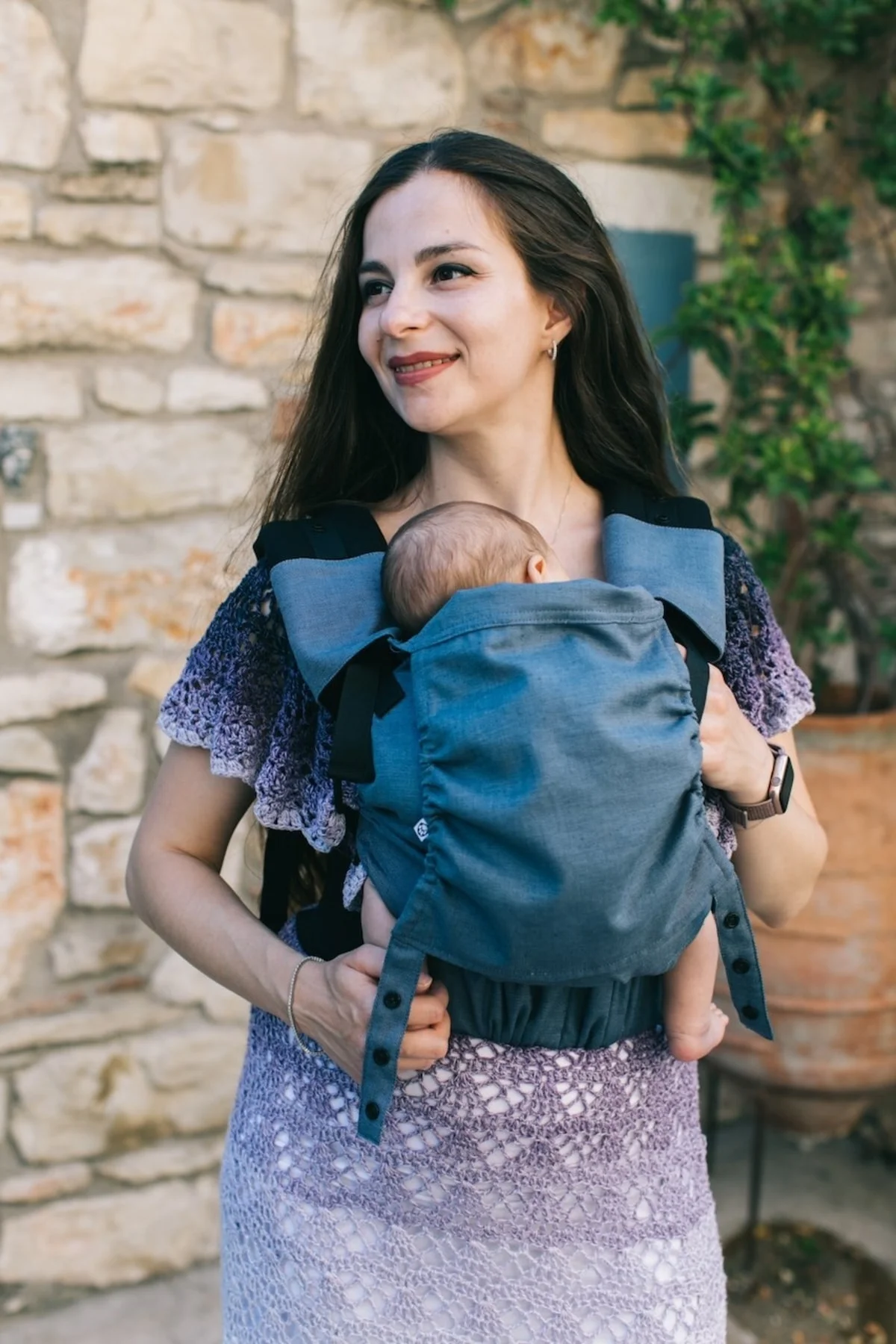 Start Kanguru - Denim (BEBEKLE BİRLİKTE BÜYÜYEN DOĞUMDAN İTİBAREN KULLANILAN ERGONOMİK KANGURU) - Neko Görsel 3